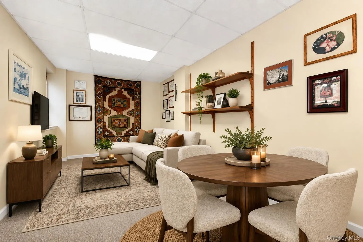 Dining/Living Room - Staged Dining/Living Room - Staged
