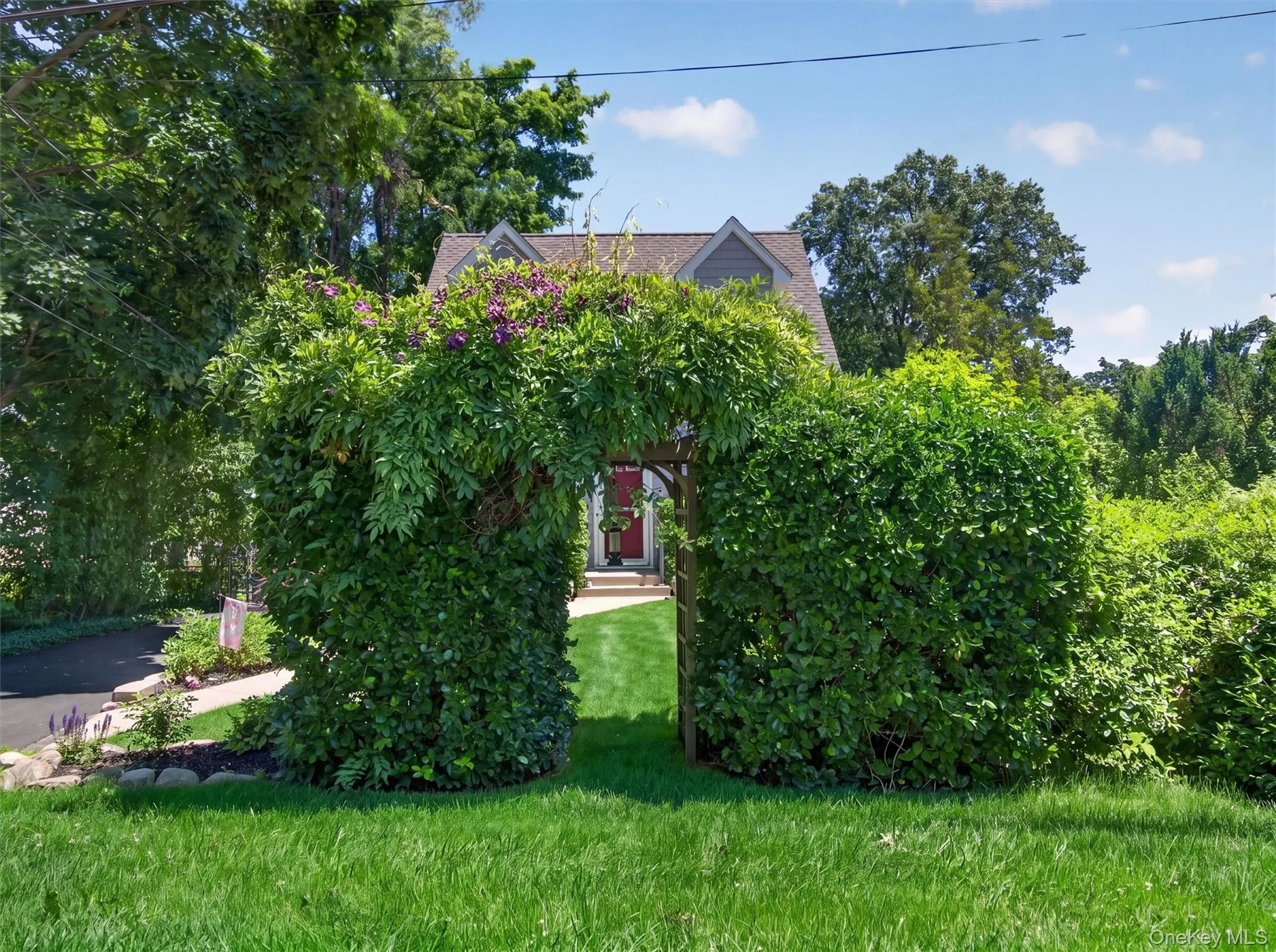 Front yard/arbor Front yard/arbor