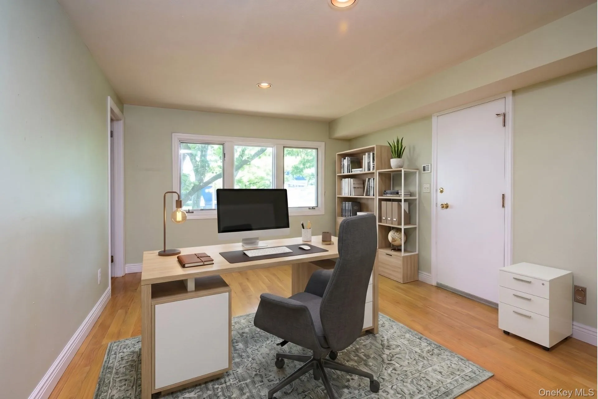 Virtually Staged Office Virtually Staged Office