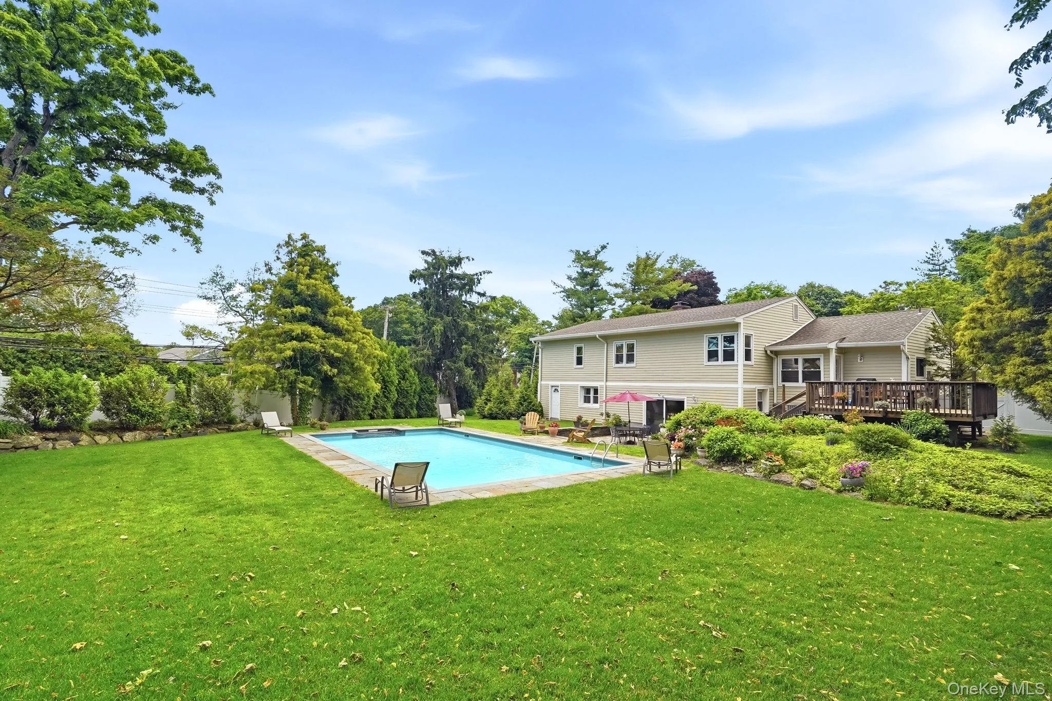 Rear Parklike Property with Pool and Patio Rear Parklike Property with Pool and Patio