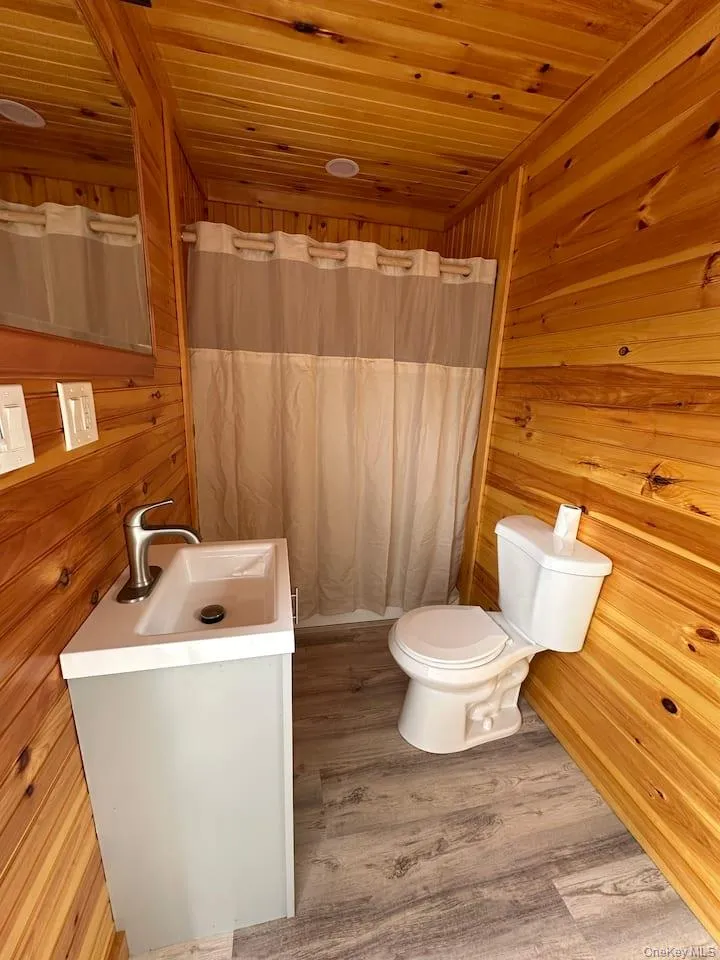 Outdoor Full bathroom with shower. Outdoor Full bathroom with shower.