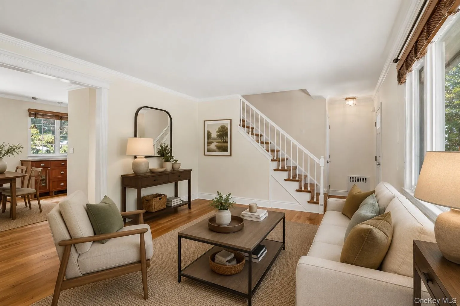 Virtually Staged Living Room Alternate View Virtually Staged Living Room Alternate View