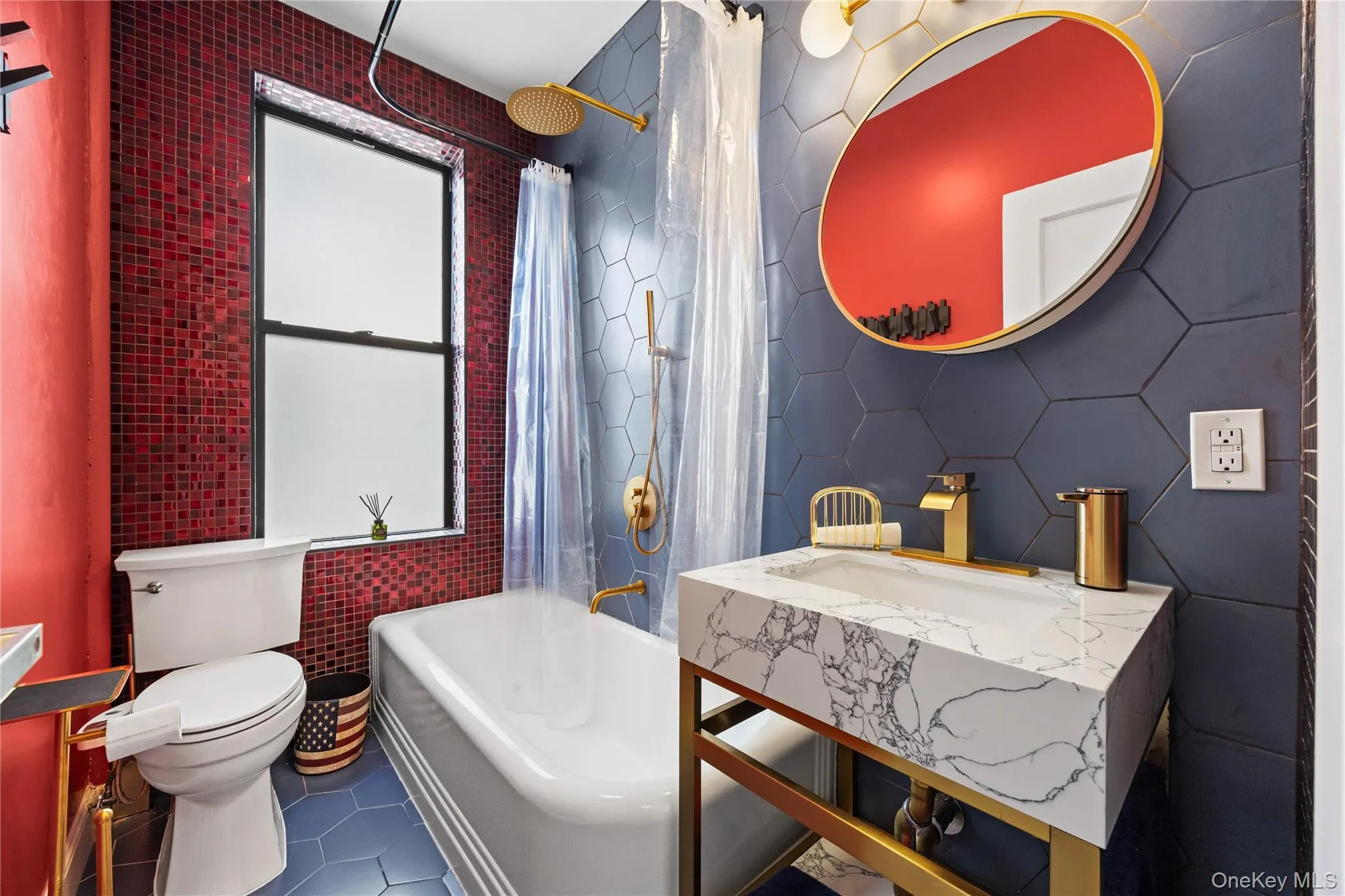 Guest bathroom featuring Guest bathroom featuring