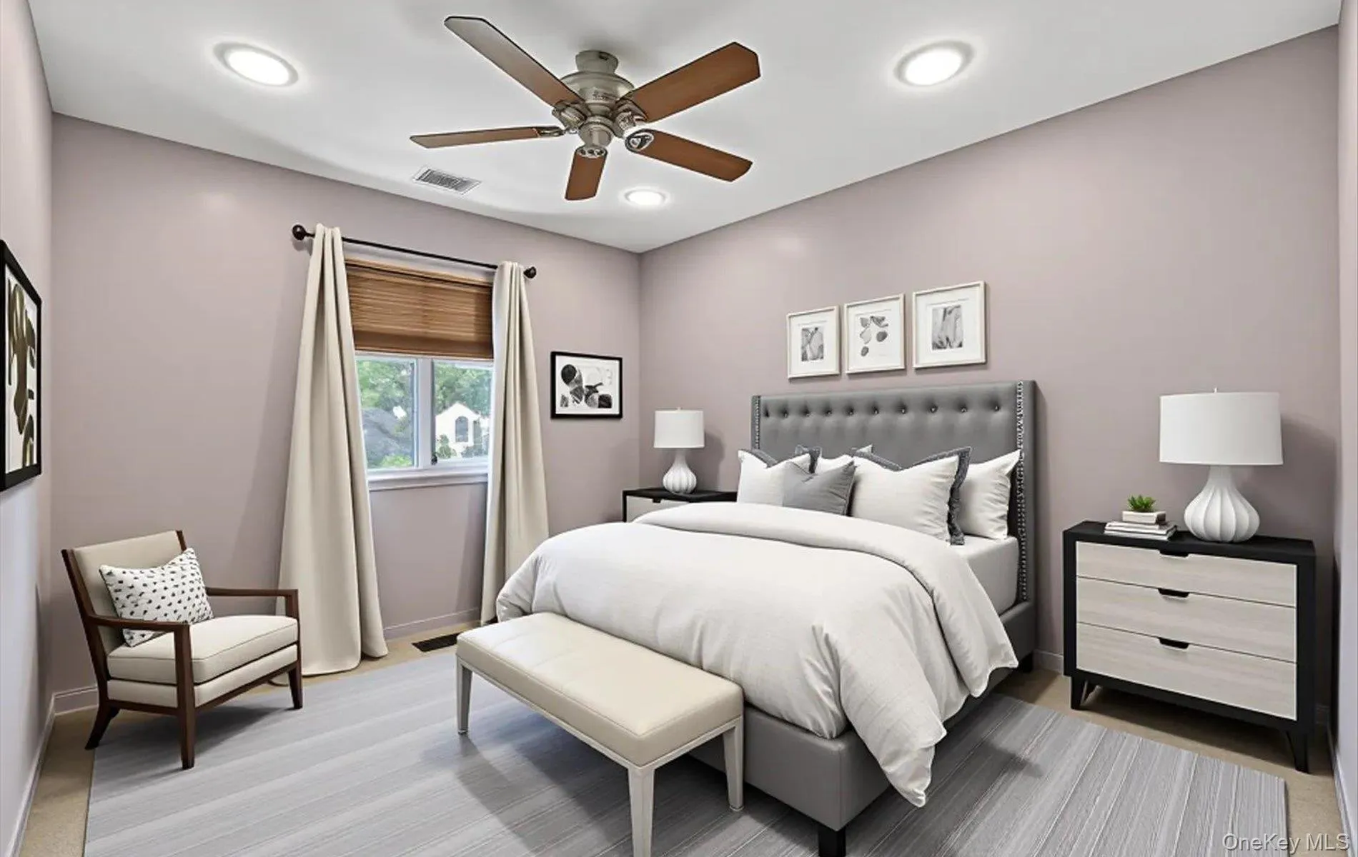 Second Bedroom Virtually Staged Second Bedroom Virtually Staged