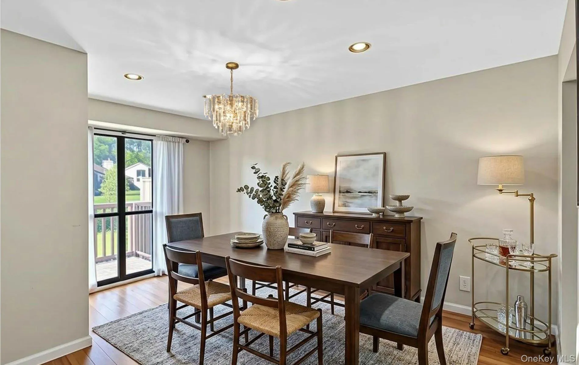 Virtually Staged Dining Room Virtually Staged Dining Room