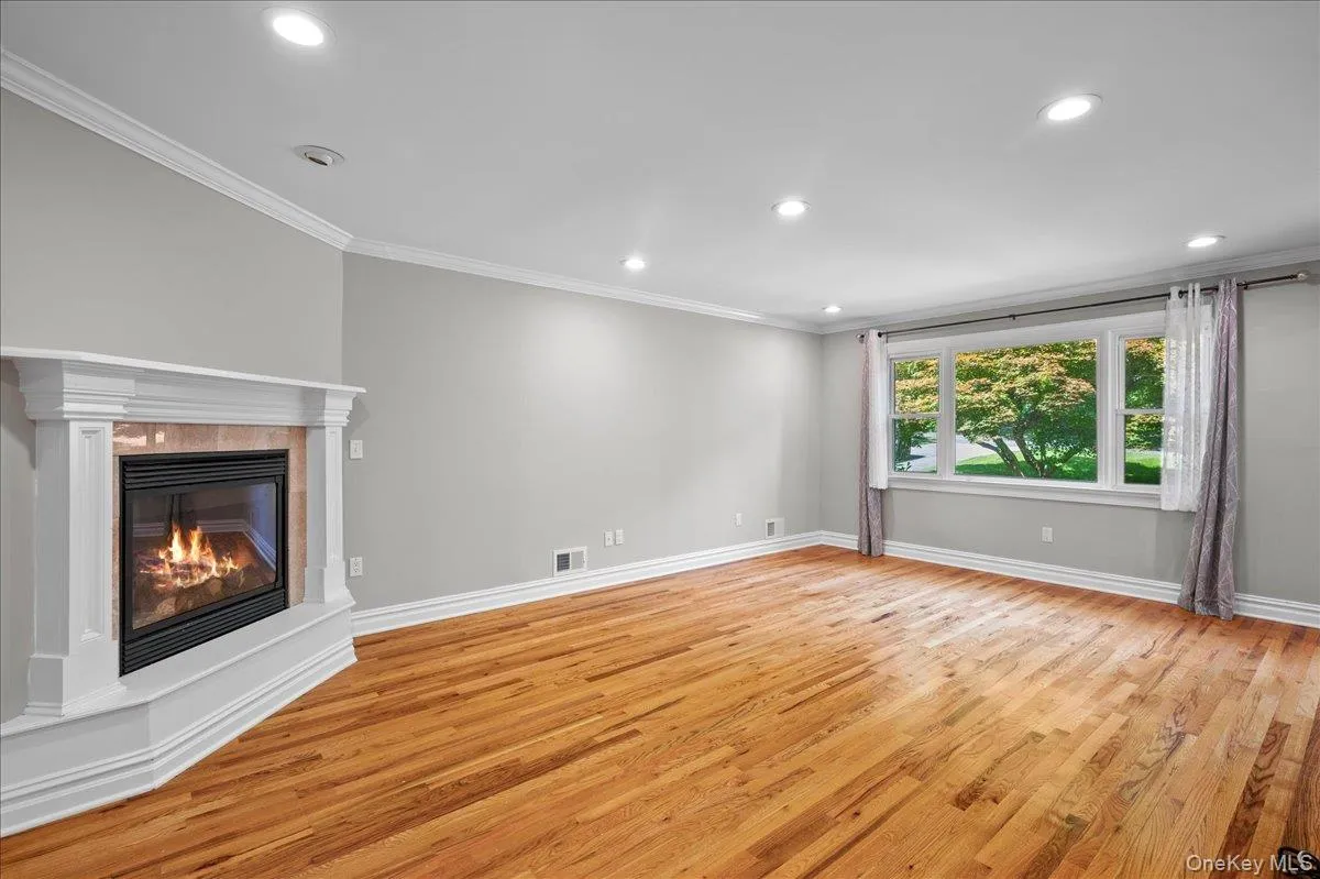 Living room with gas fireplace Living room with gas fireplace