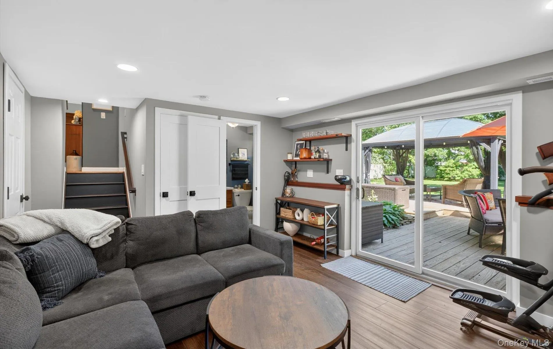 Family Room/Sliders out to the Backyard Family Room/Sliders out to the Backyard