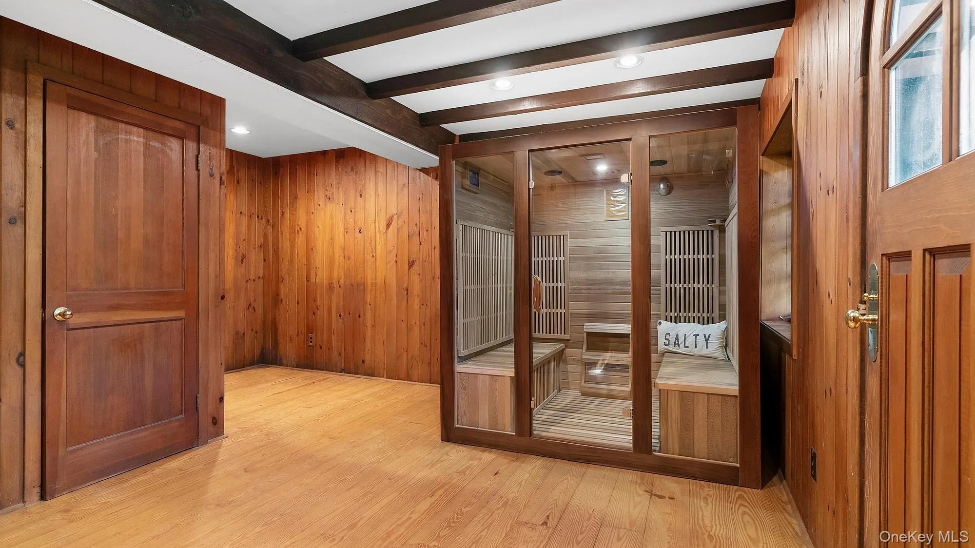 flexible space currently used for gym with sauna flexible space currently used for gym with sauna