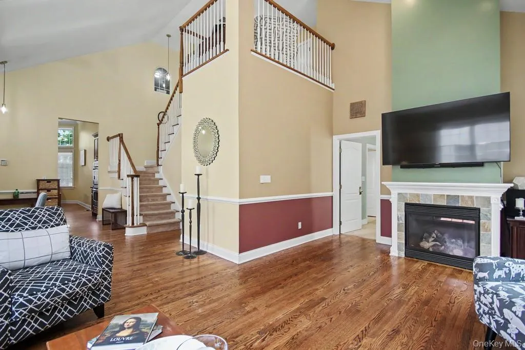Living Room has a gas fireplace Living Room has a gas fireplace