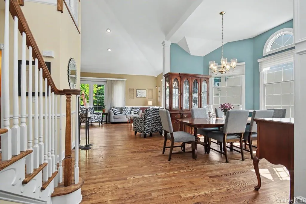 Dining Room has hardwood floors Dining Room has hardwood floors