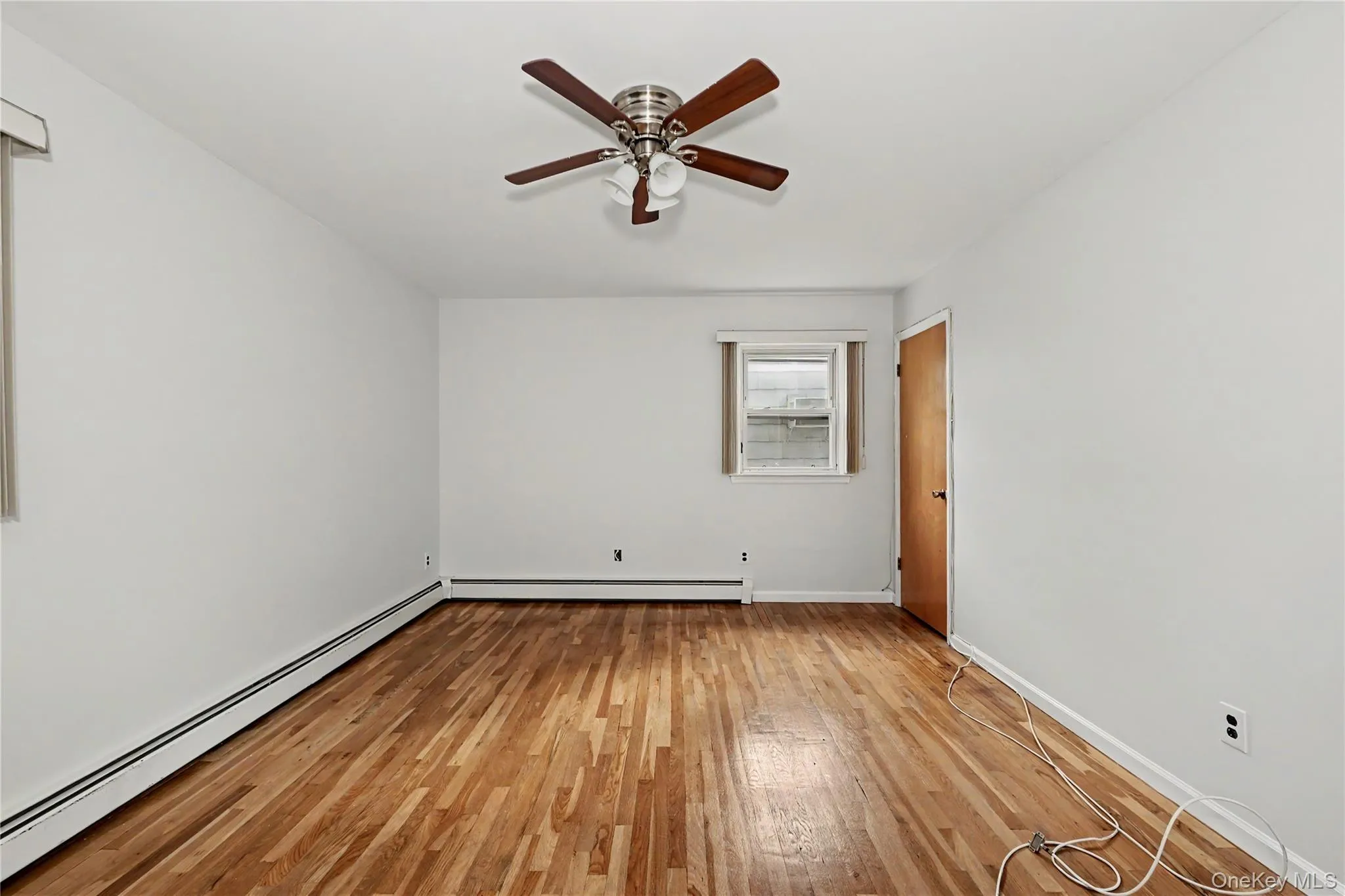 Unstaged. Second closet is on the back right. Unstaged. Second closet is on the back right.