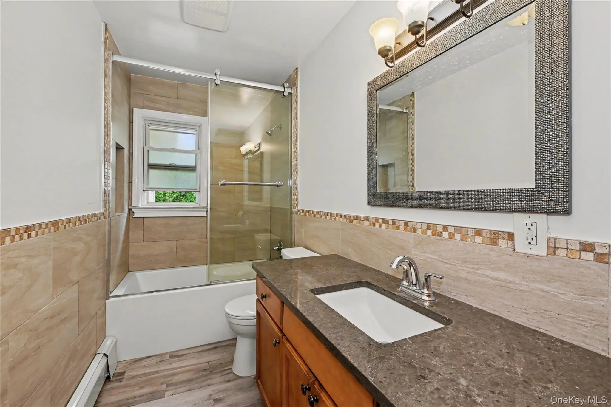Hall bath. Hall bath.