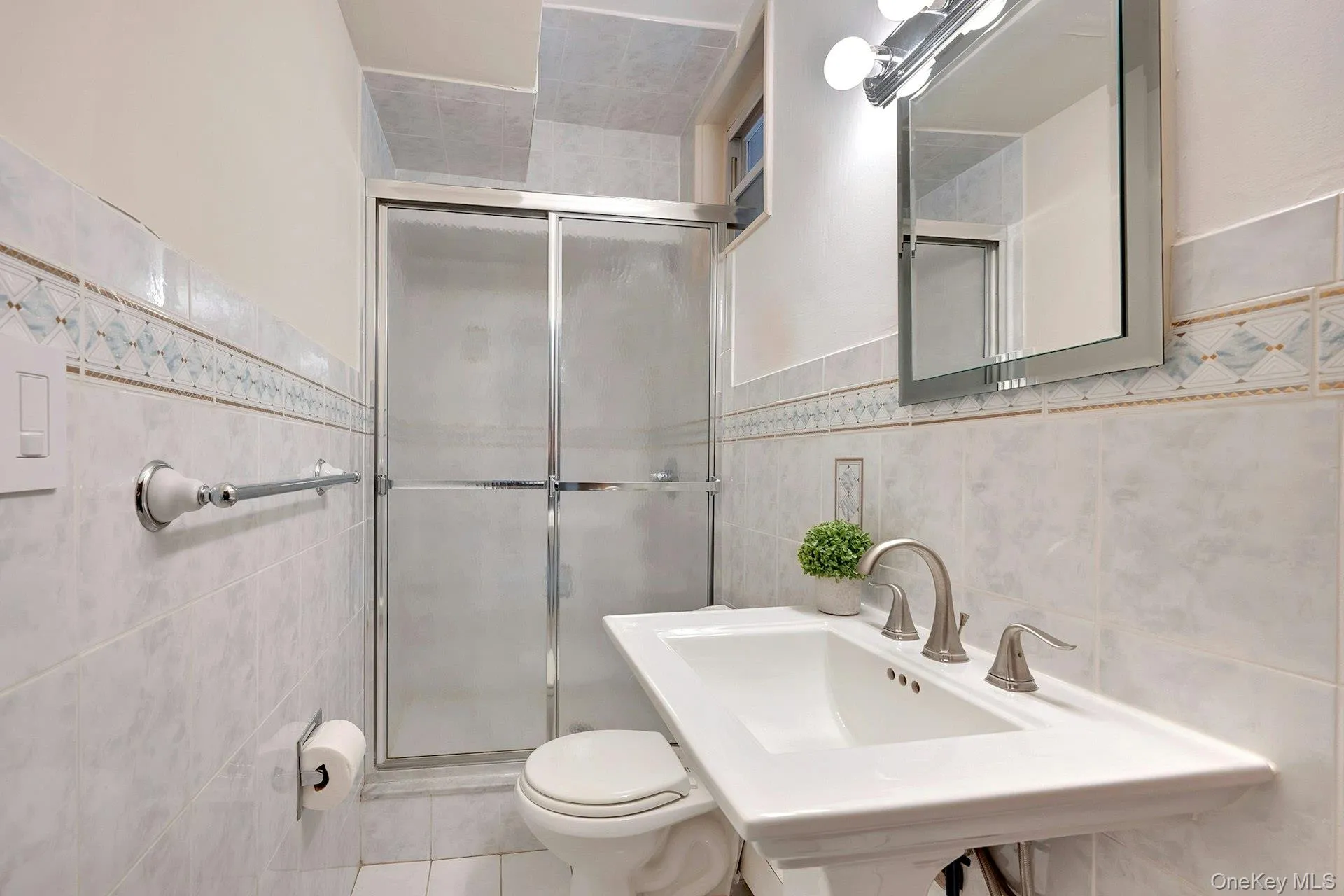 Full bathroom on first floor Full bathroom on first floor