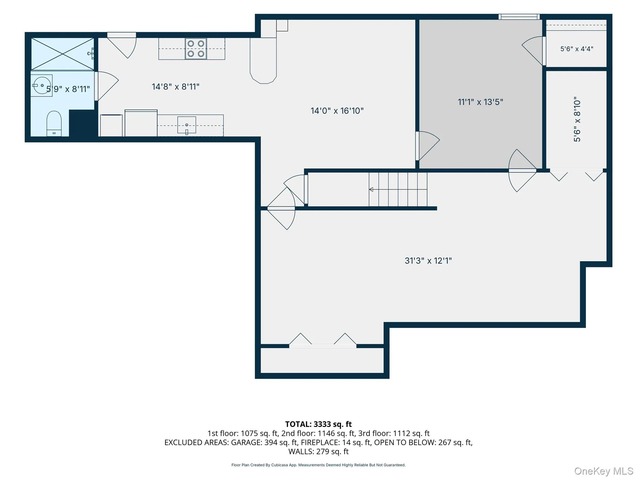 Basement floorplan Basement floorplan