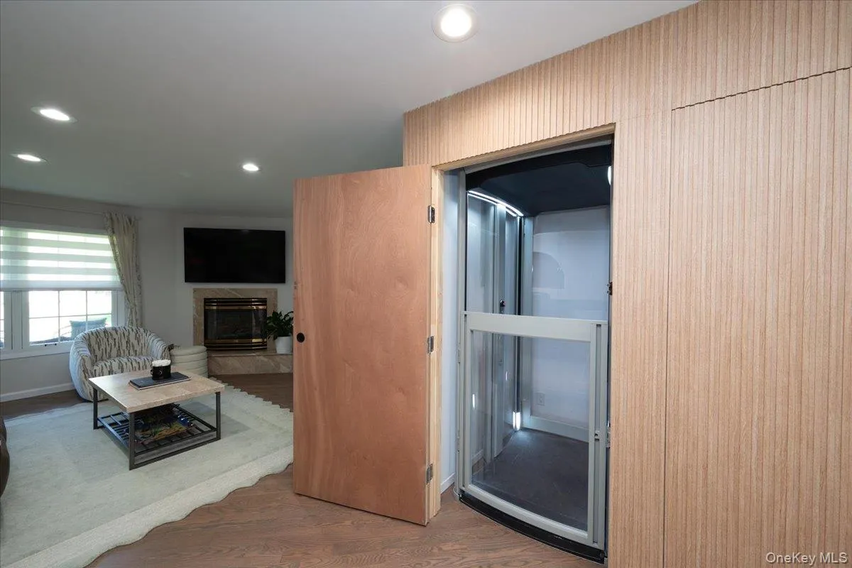 Beautifully Enclosed Elevator with attached Pantry Beautifully Enclosed Elevator with attached Pantry