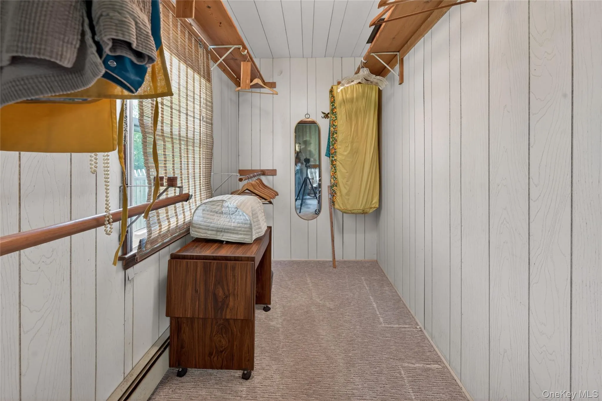 Bedroom with walk in closet Bedroom with walk in closet