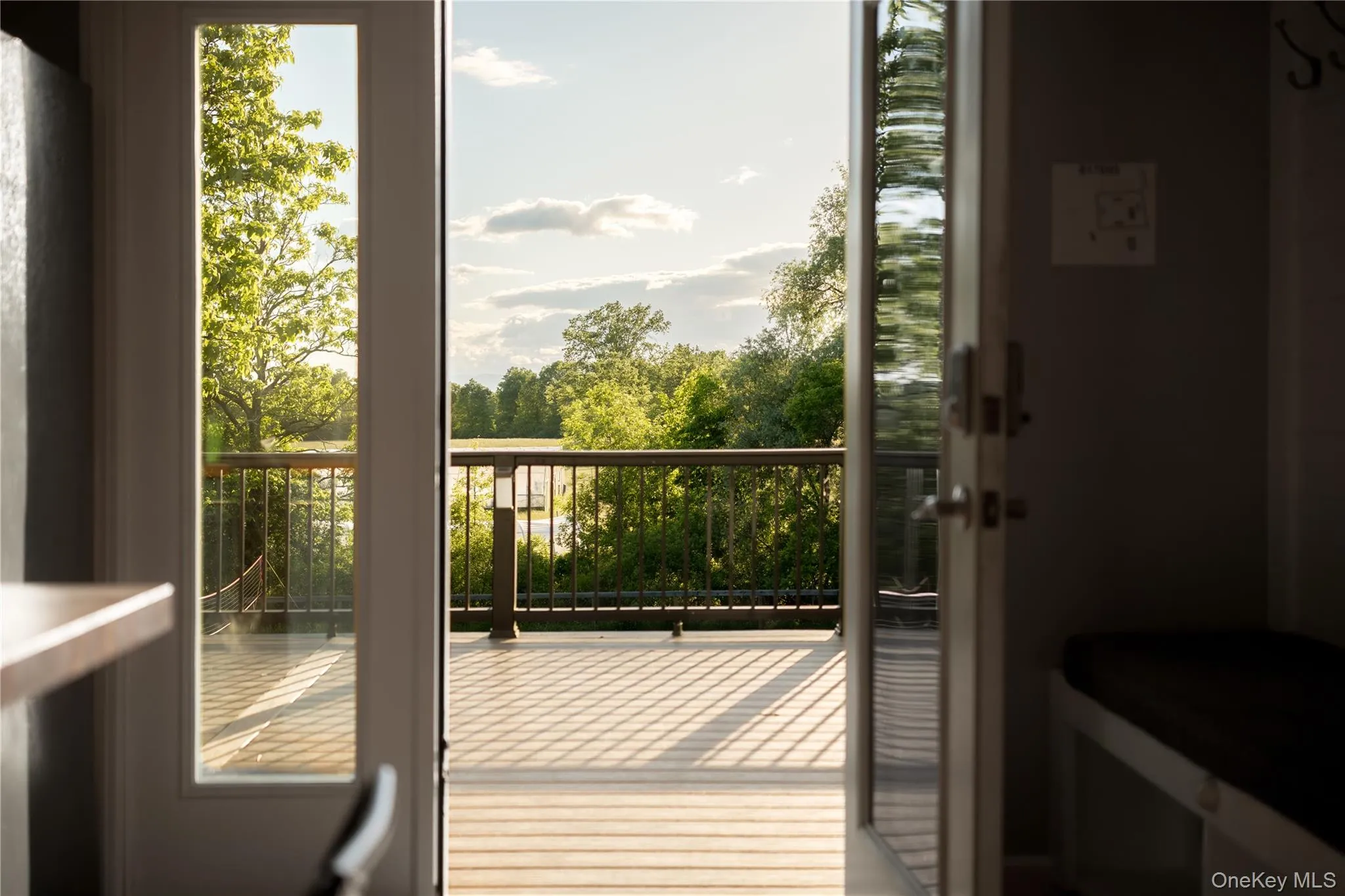 Stepping out your kitchen door. Stepping out your kitchen door.