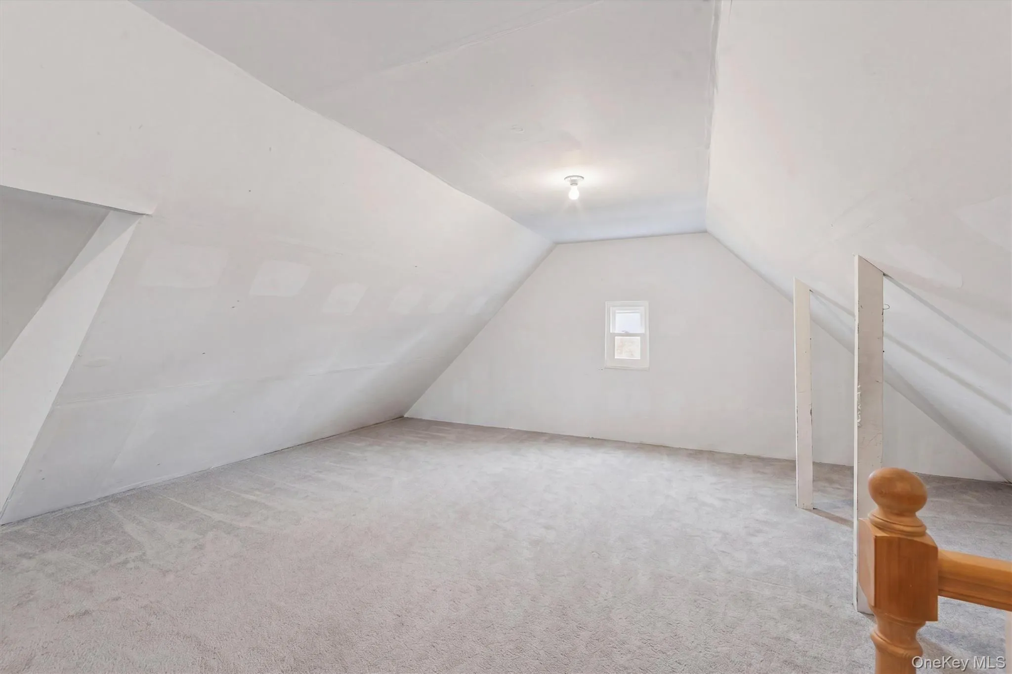 Walk up to finished attic for additional living space or another bedroom Walk up to finished attic for additional living space or another bedroom