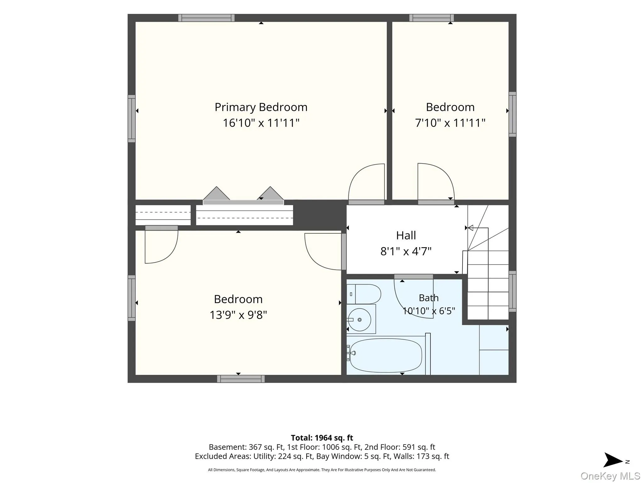 Second floor bedrooms Second floor bedrooms