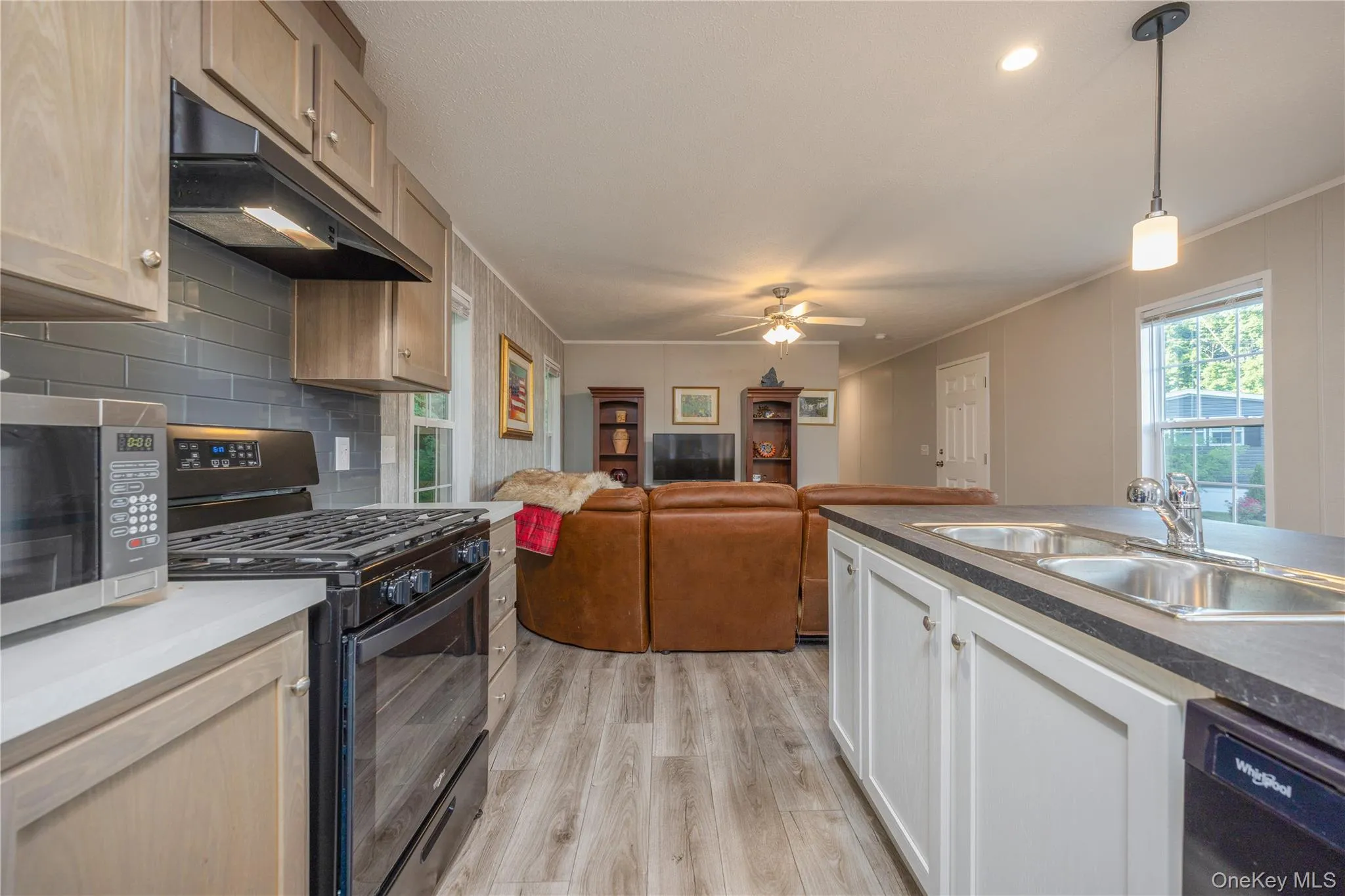 Kitchen with name brand appliances Kitchen with name brand appliances