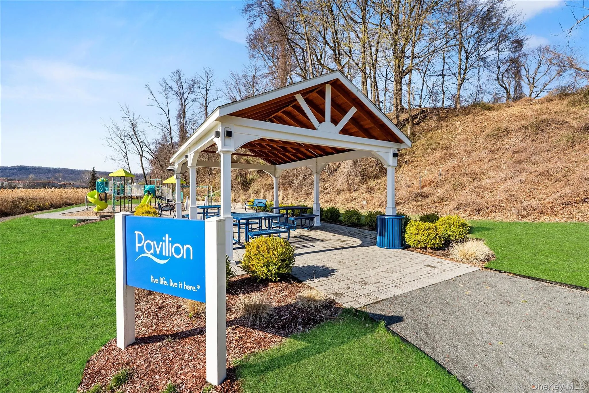 View of property's community featuring a gazebo and a lawn View of property's community featuring a gazebo and a lawn