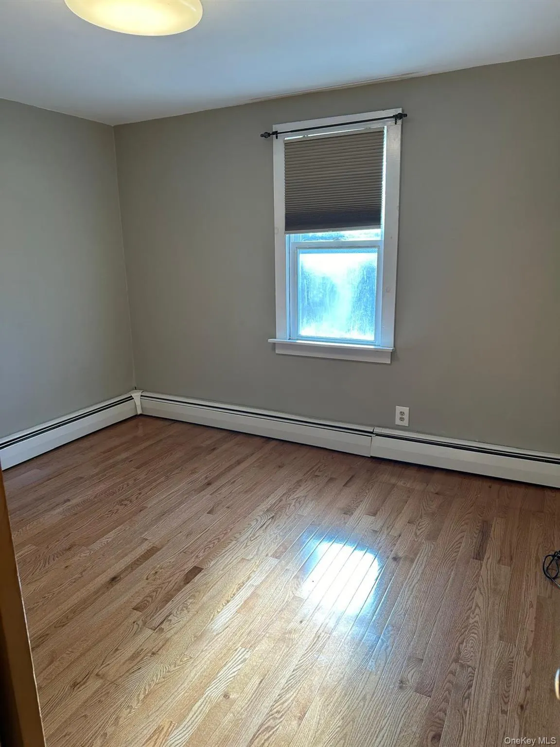 Bedroom with light wood-style vinyl floors Bedroom with light wood-style vinyl floors