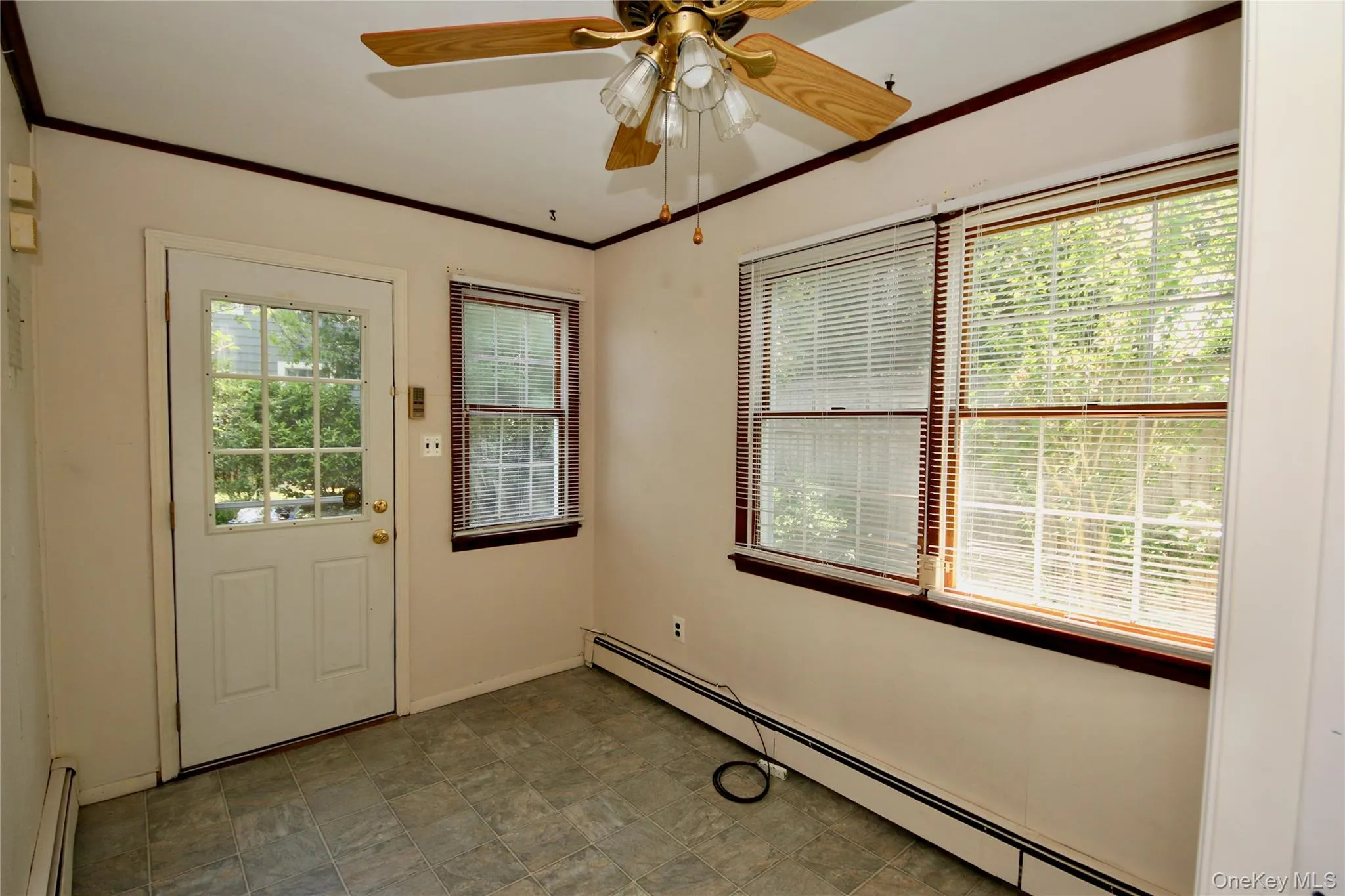 Mudroom off the back entrance Mudroom off the back entrance