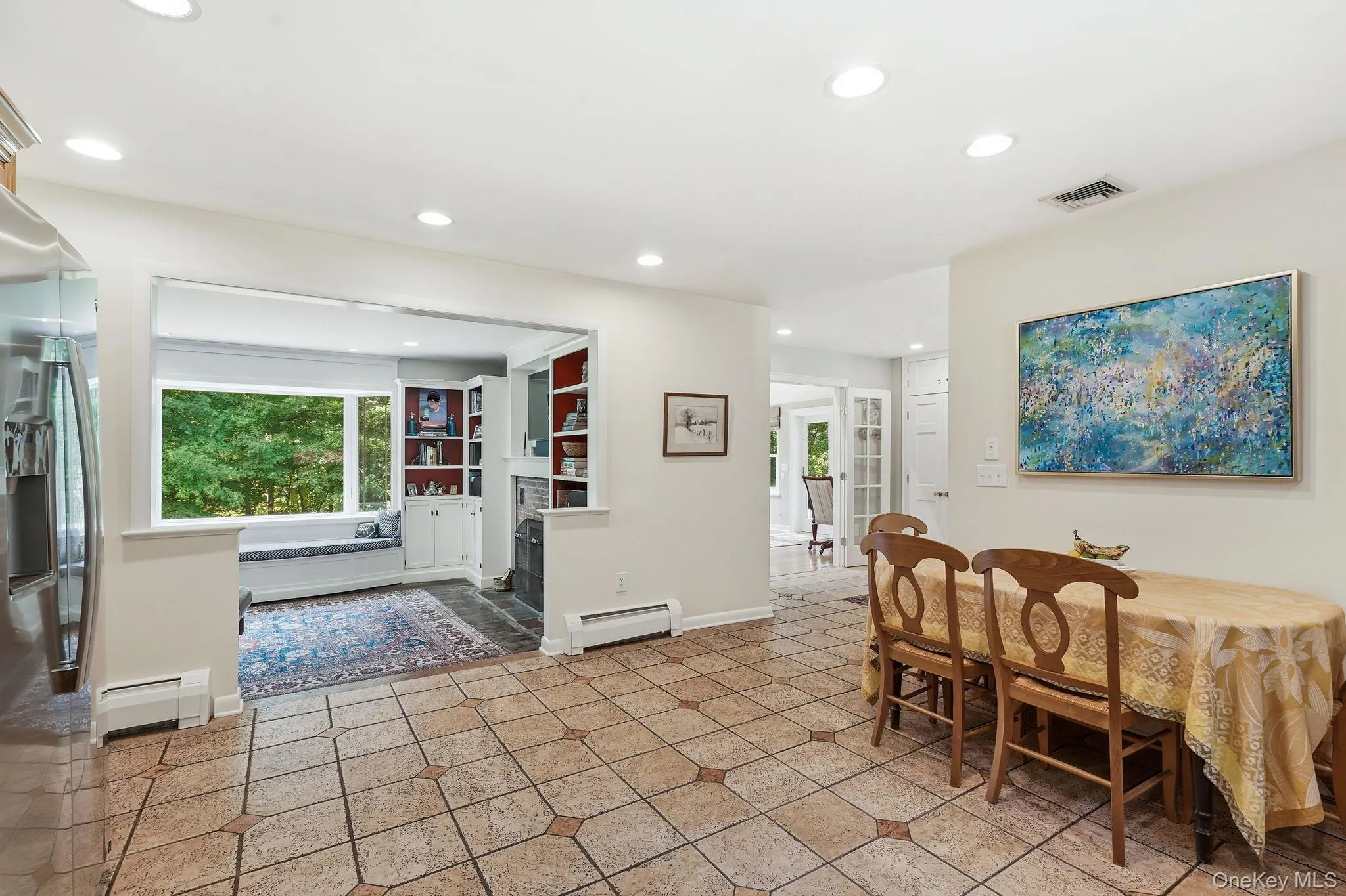 Eat in kitchen showing doorway into family room. Eat in kitchen showing doorway into family room.