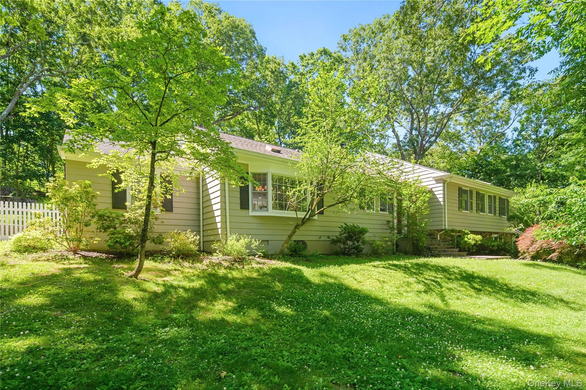 The fenced yard is ideal for recreation The fenced yard is ideal for recreation