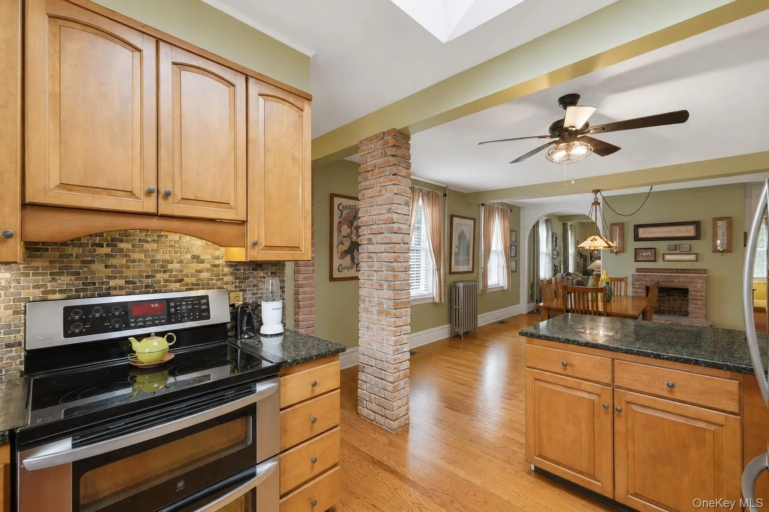 Kitchen with skylight Kitchen with skylight