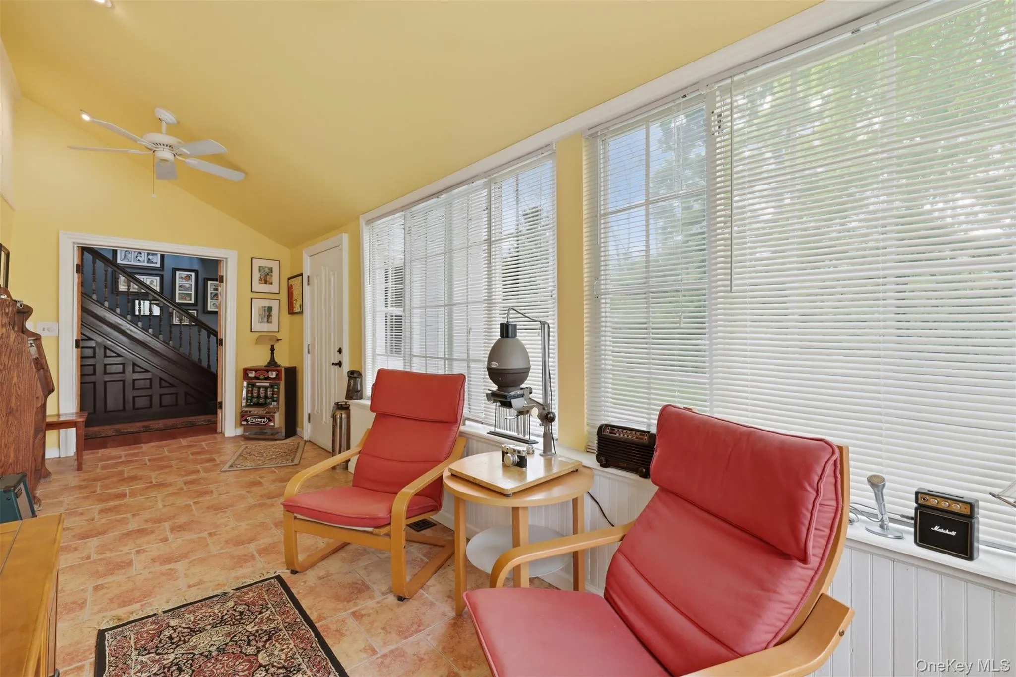 Sunroom with separate entrance to outside Sunroom with separate entrance to outside