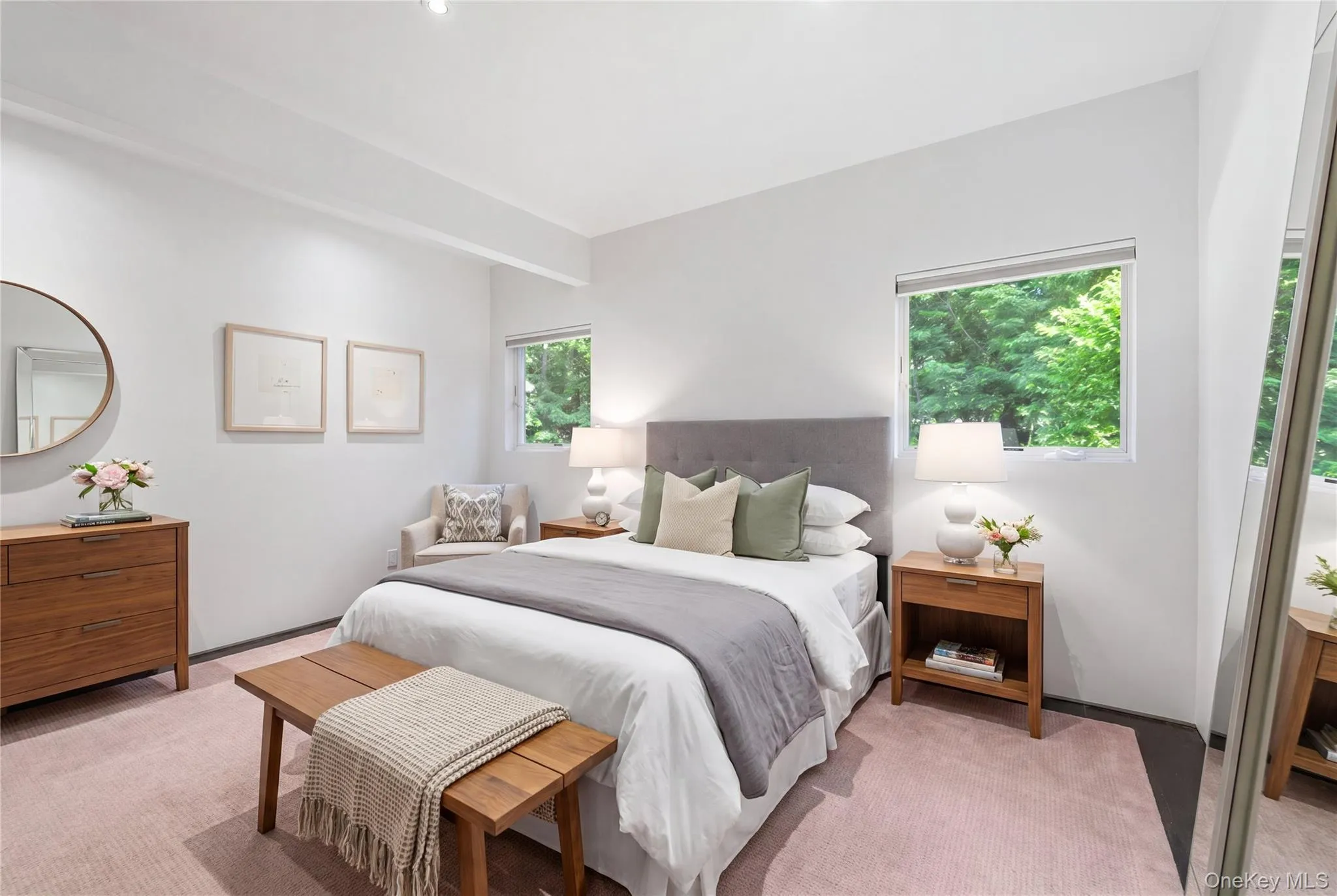 Virtually Staged Downstairs Guest Room Virtually Staged Downstairs Guest Room