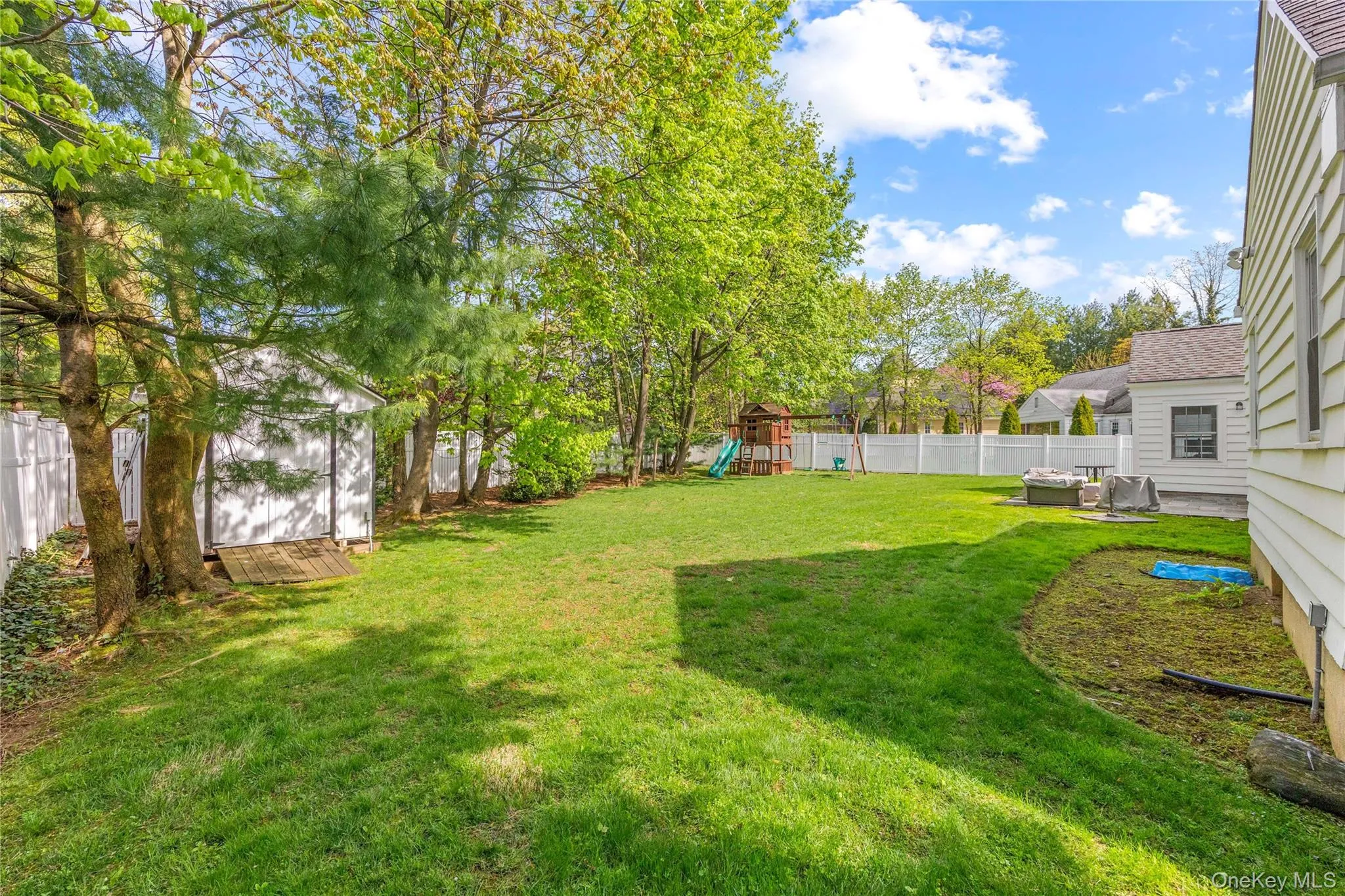 One of the largest backyards in the area. One of the largest backyards in the area.