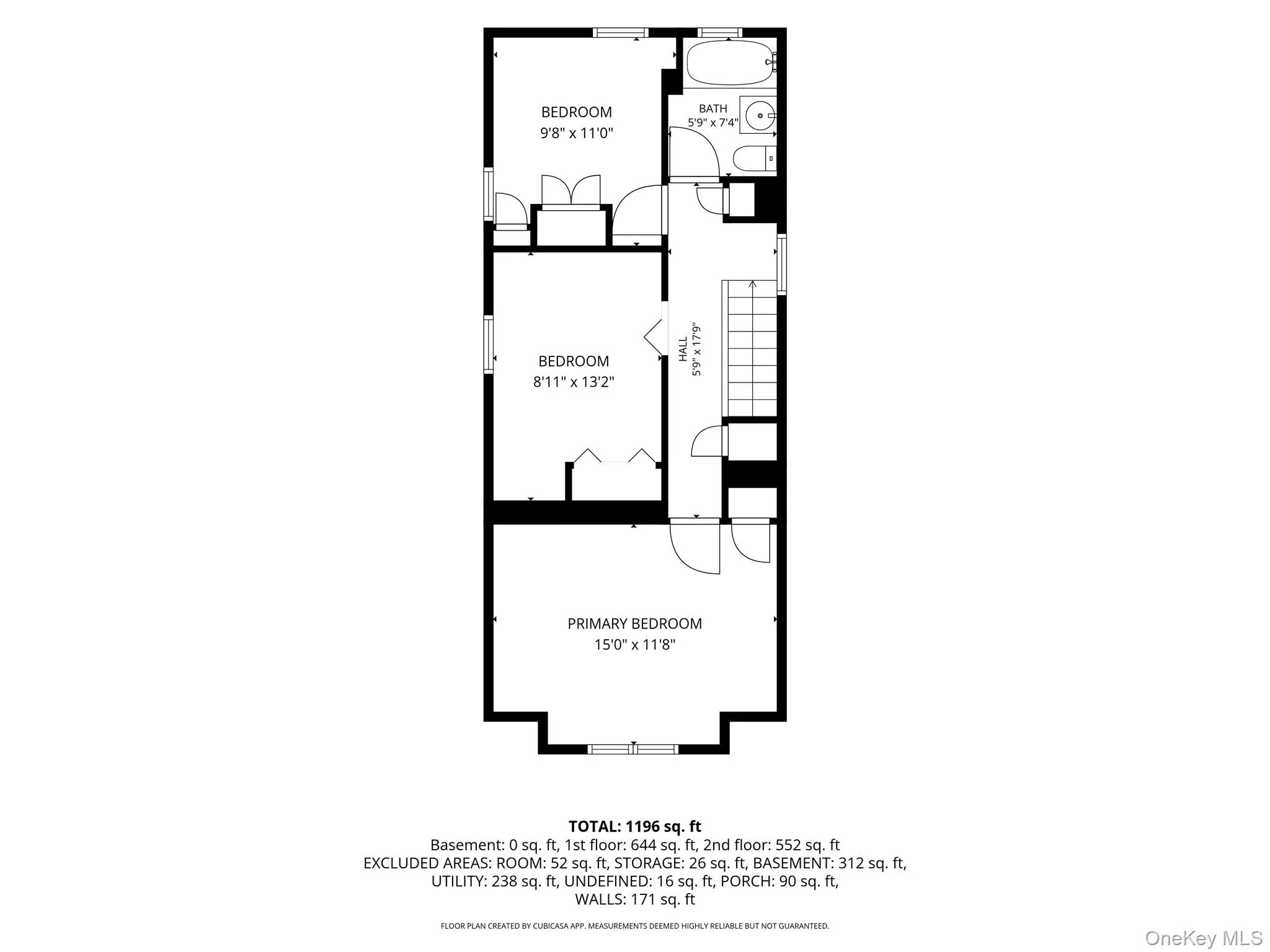 Second floor layout Second floor layout