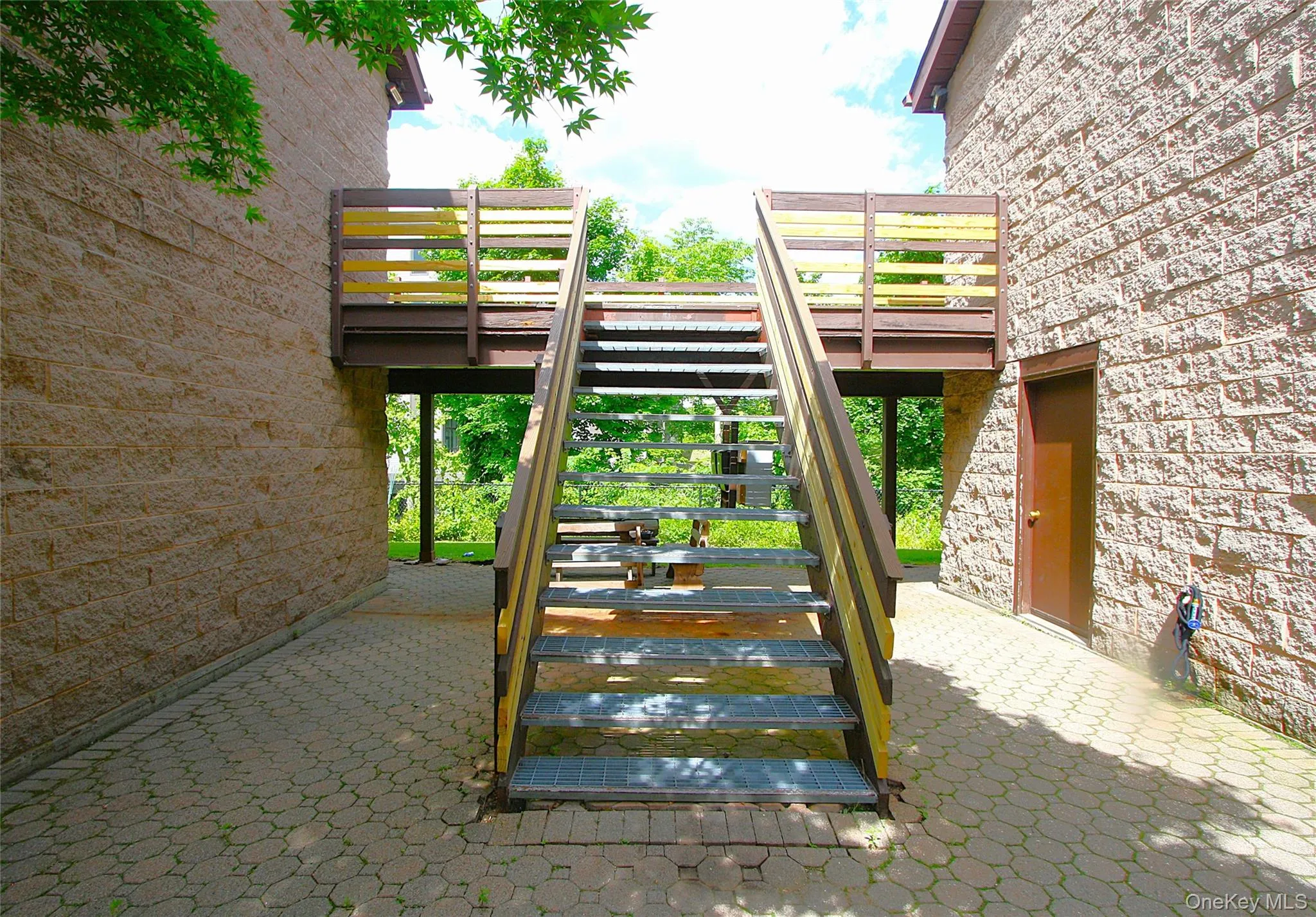 The stairs up to the #2 are being spruced up. The laundry room is on the right. The stairs up to the #2 are being spruced up. The laundry room is on the right.