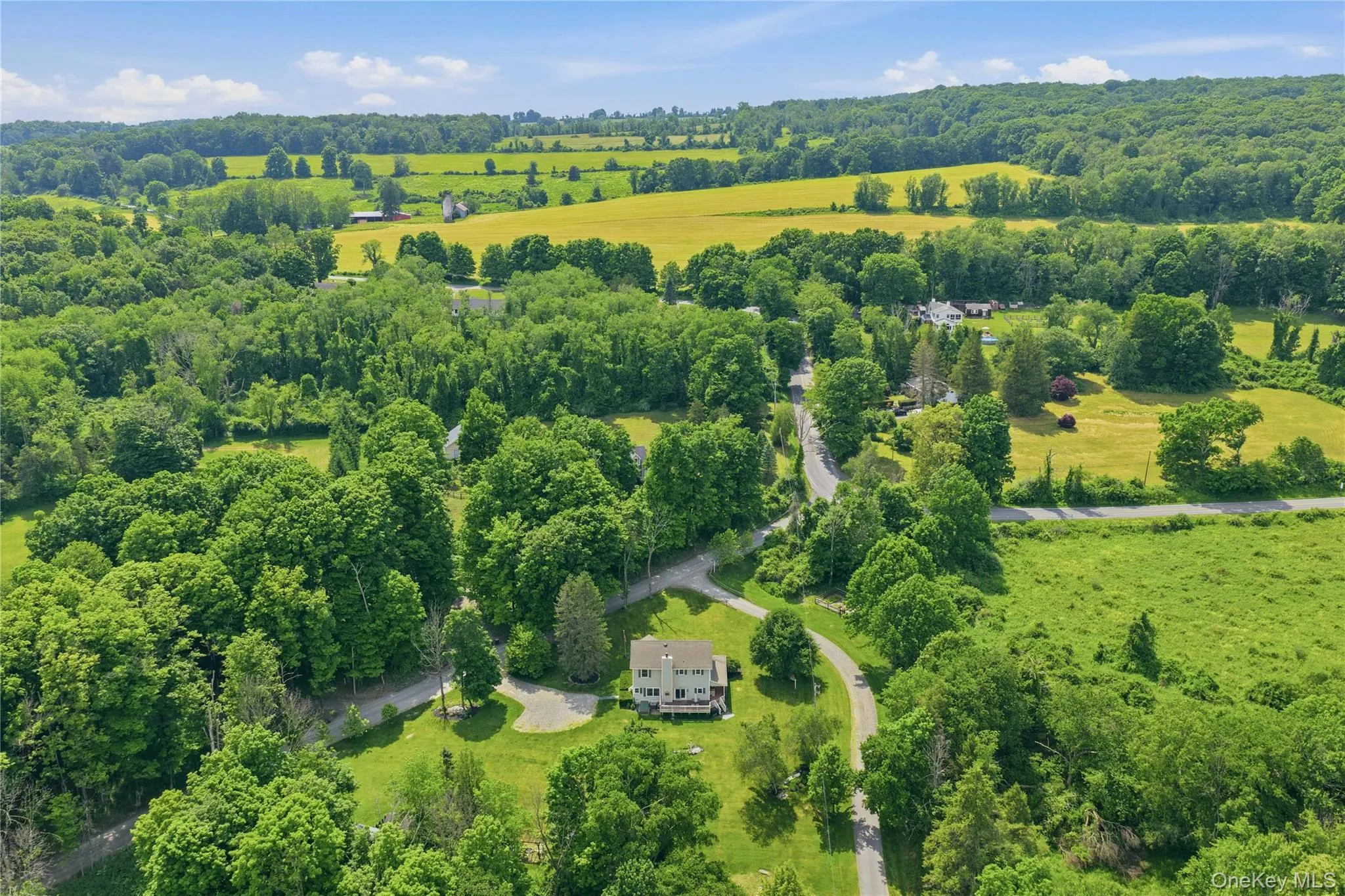 drone view of maintained law drone view of maintained law