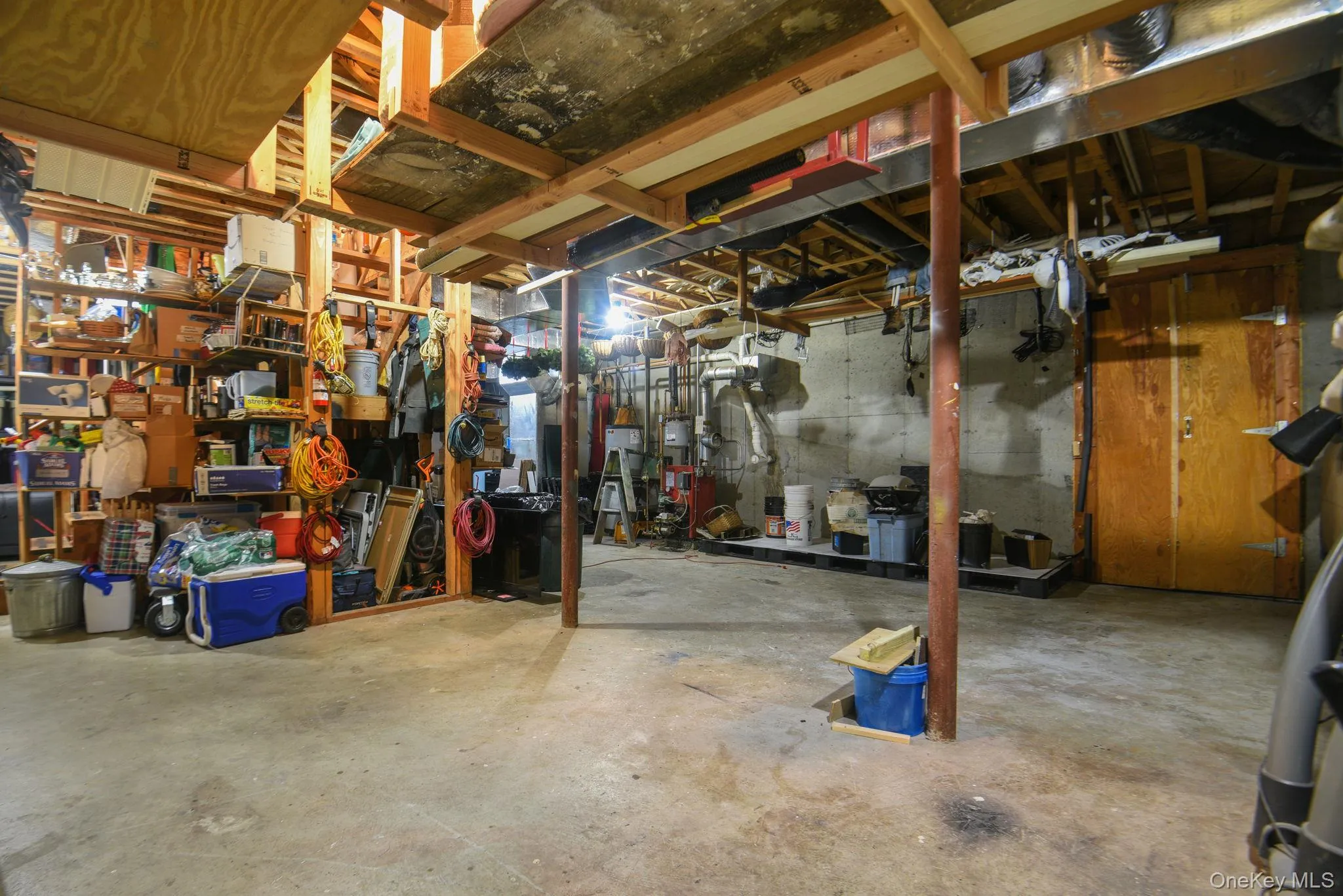 unfinished basement with 12ft ceilings unfinished basement with 12ft ceilings