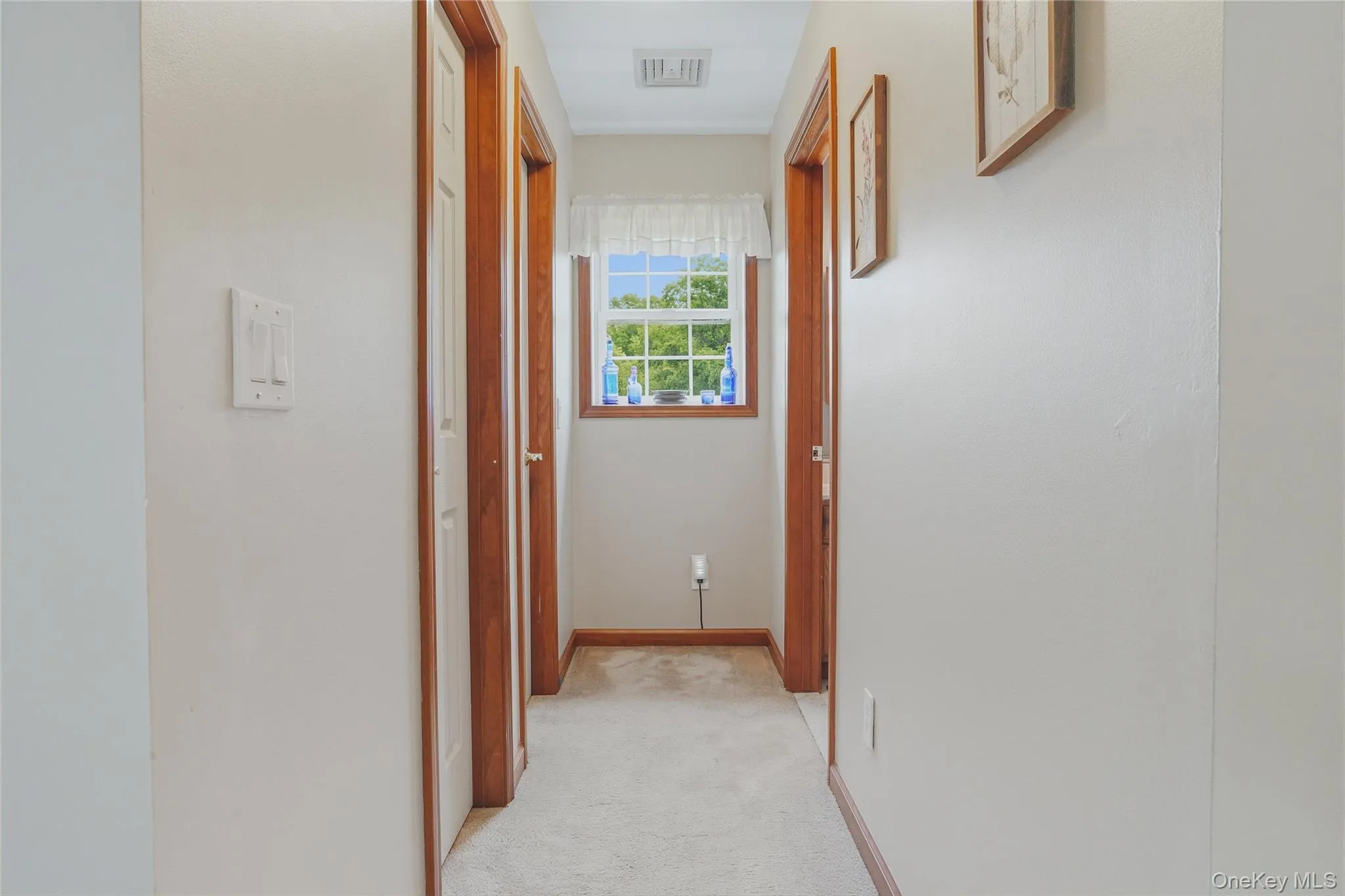 Primary bedroom hallway to closets and bathroom Primary bedroom hallway to closets and bathroom
