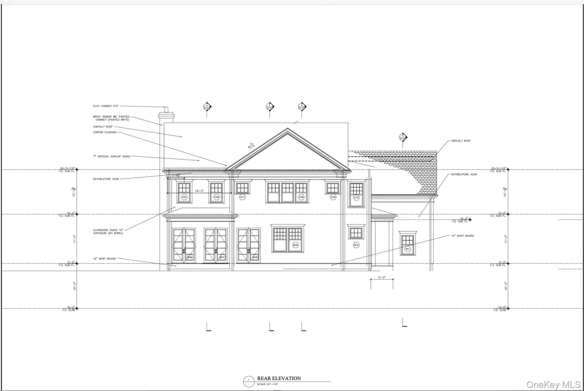 Rear Elevation Rear Elevation