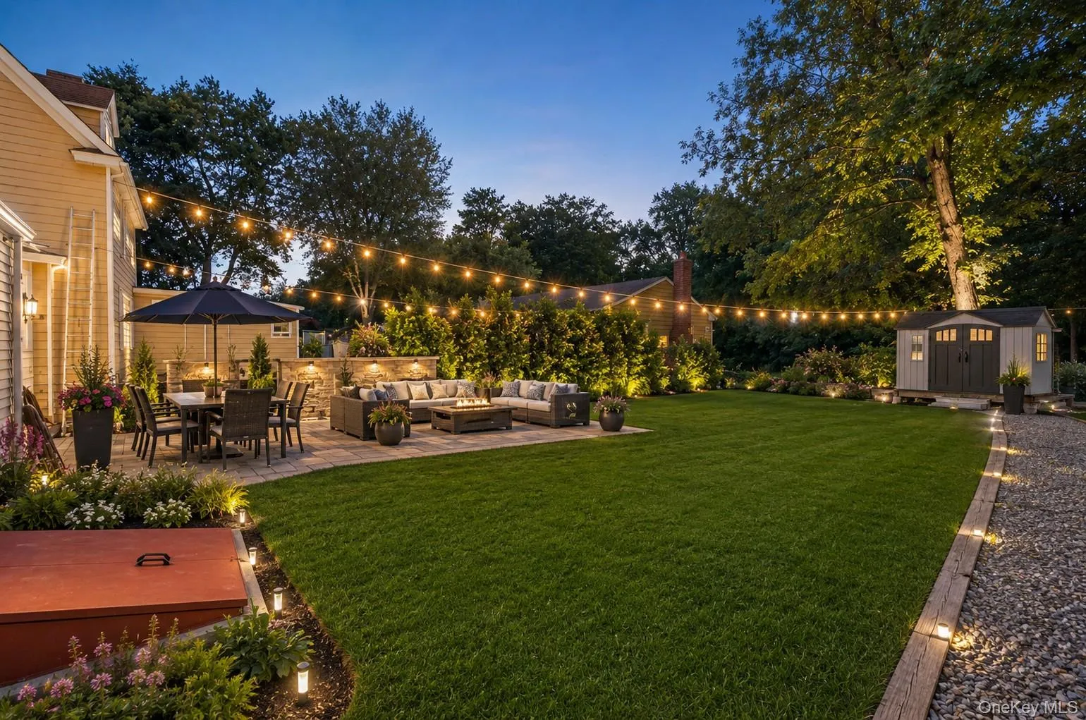 Virtually Staged renovated Yard Virtually Staged renovated Yard