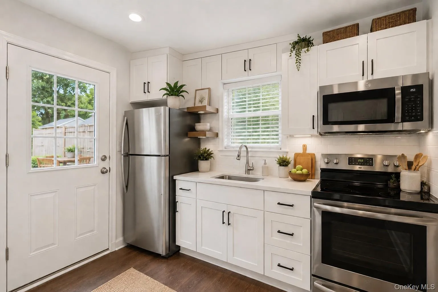 Virtually Staged renovated Kitchen Virtually Staged renovated Kitchen