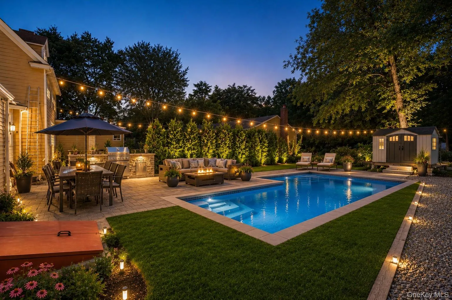 Virtually Staged renovated Yard Virtually Staged renovated Yard