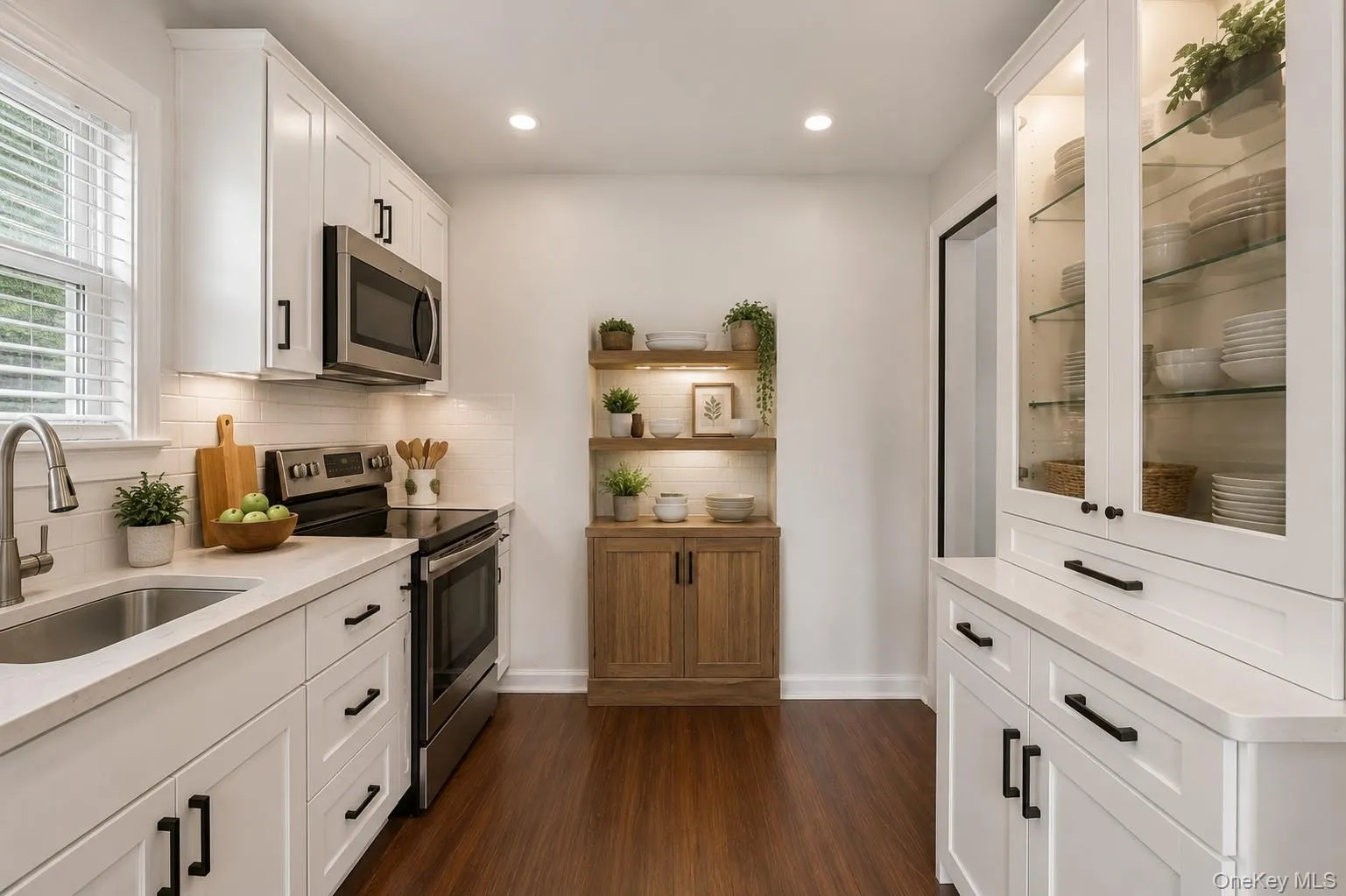 Virtually Staged renovated Kitchen Virtually Staged renovated Kitchen
