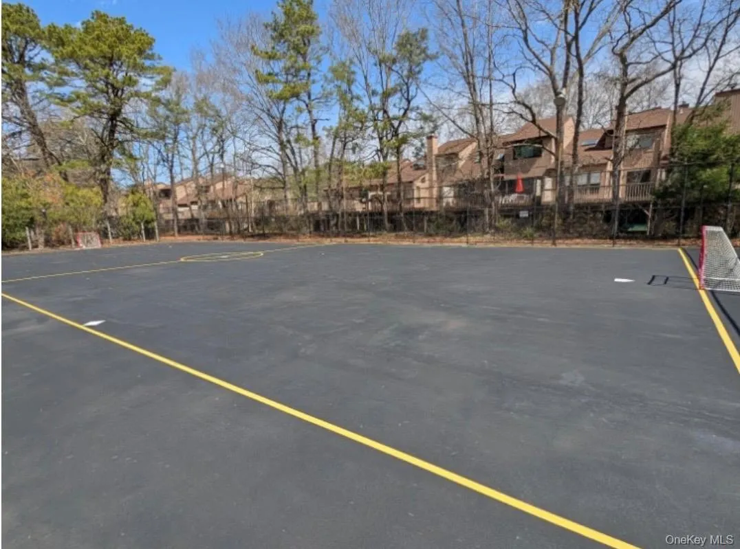 On property hockey rink. On property hockey rink.