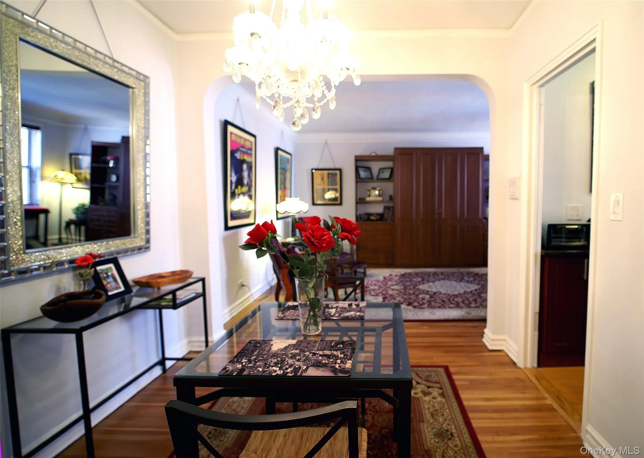 Towards kitchen and living room Towards kitchen and living room