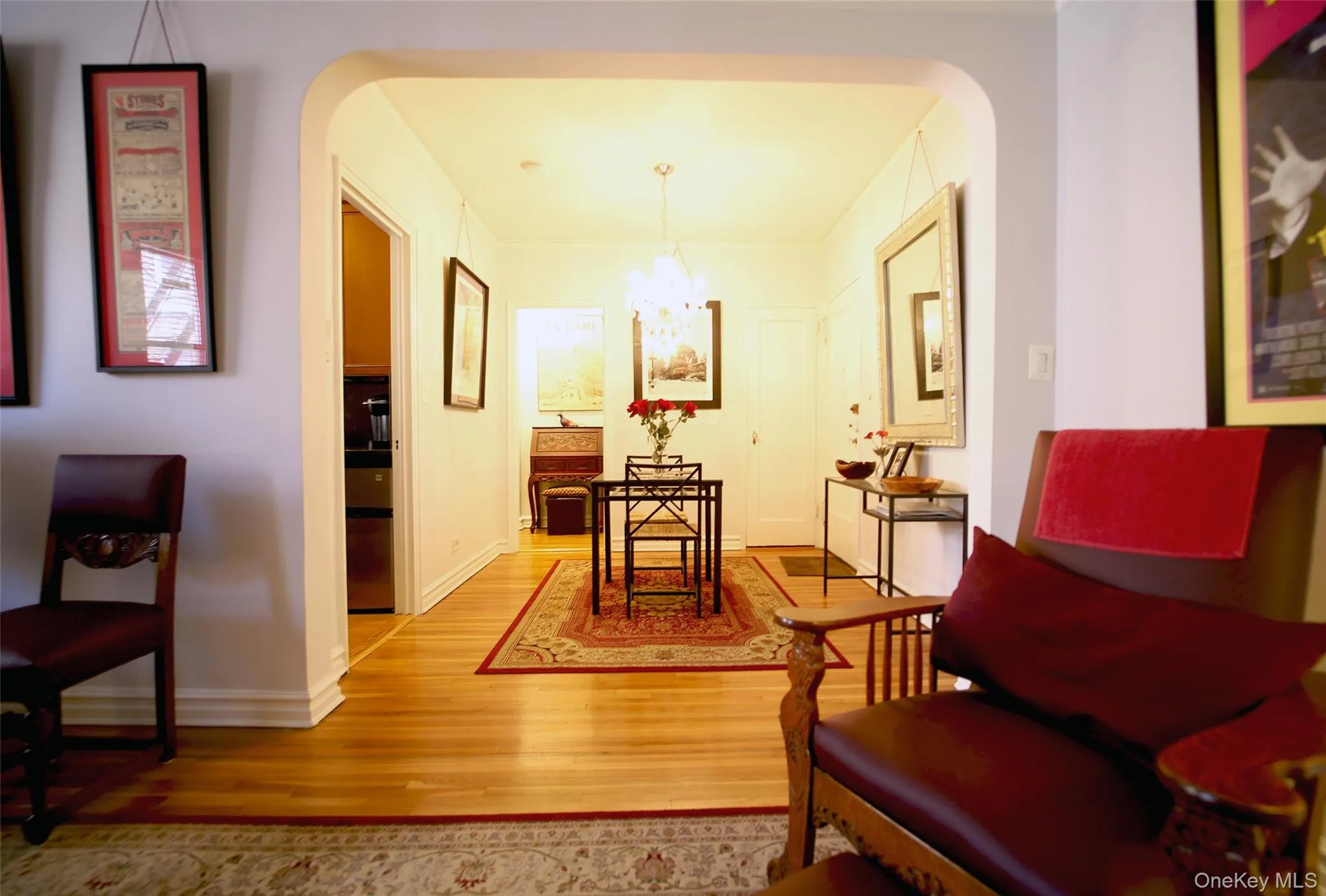 Living Room towards dining area/gallery. Living Room towards dining area/gallery.