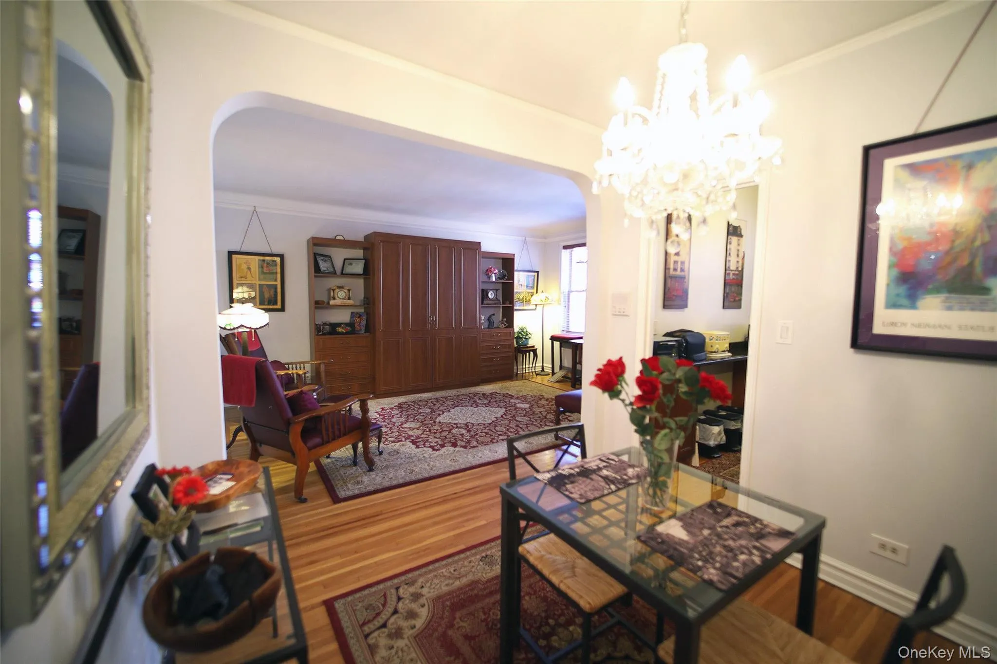 Towards kitchen and living room Towards kitchen and living room