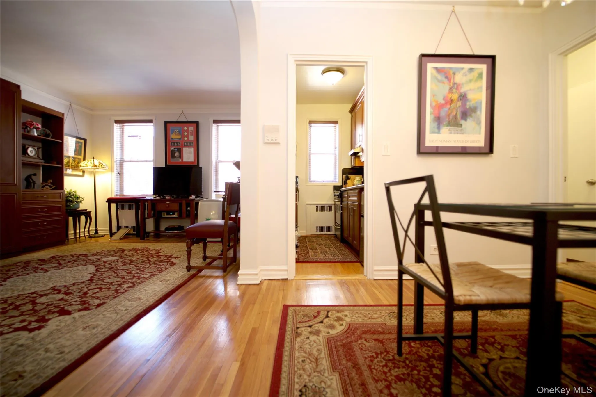 Towards kitchen and living room Towards kitchen and living room