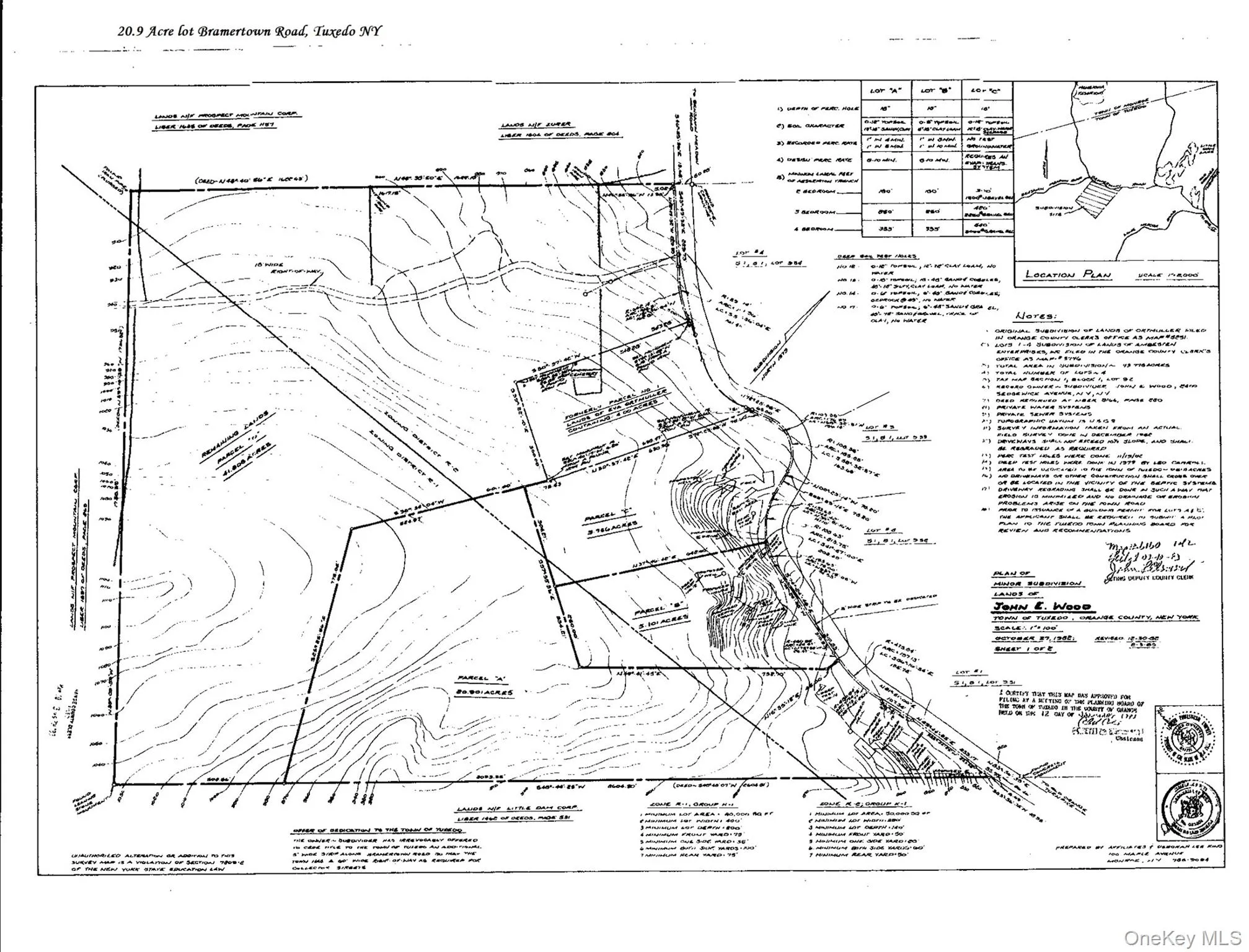 20.9 acre lot survey with topographical lines. 20.9 acre lot survey with topographical lines.