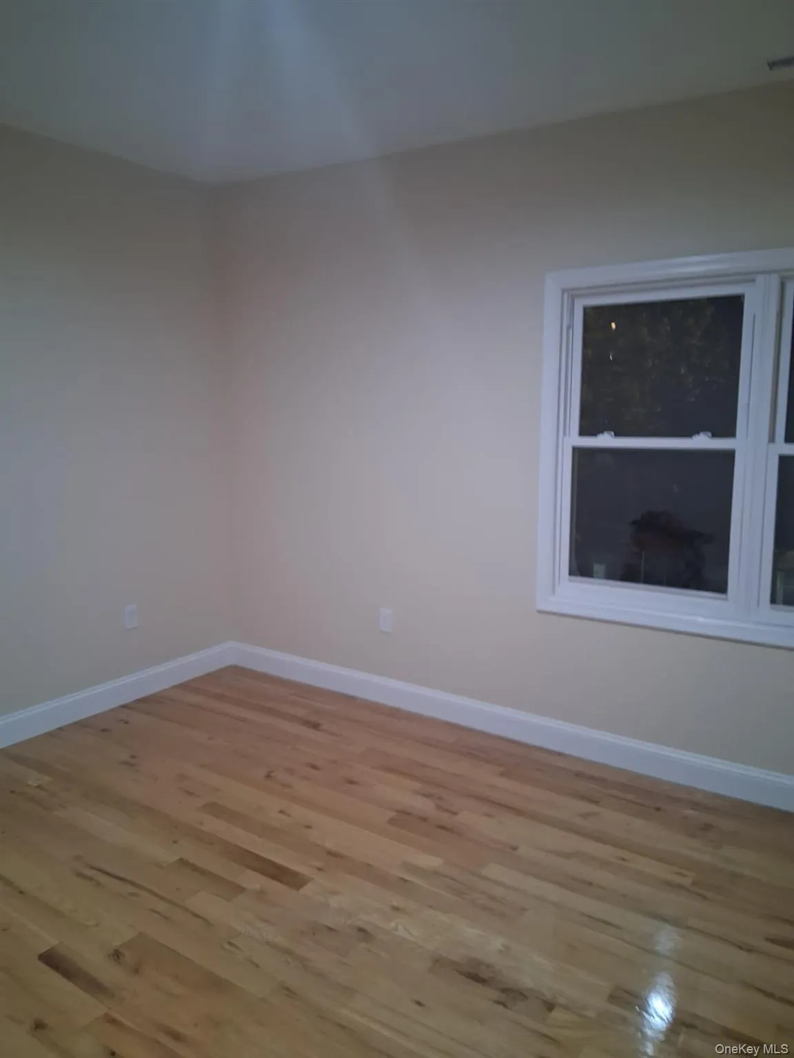 Spare room featuring light wood finished floors Spare room featuring light wood finished floors